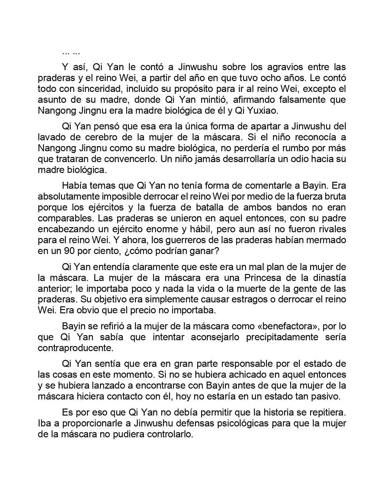 Jing Wei Qing Shang (Novela) - Capítulo 189 - Página 6 - LectorTMOo