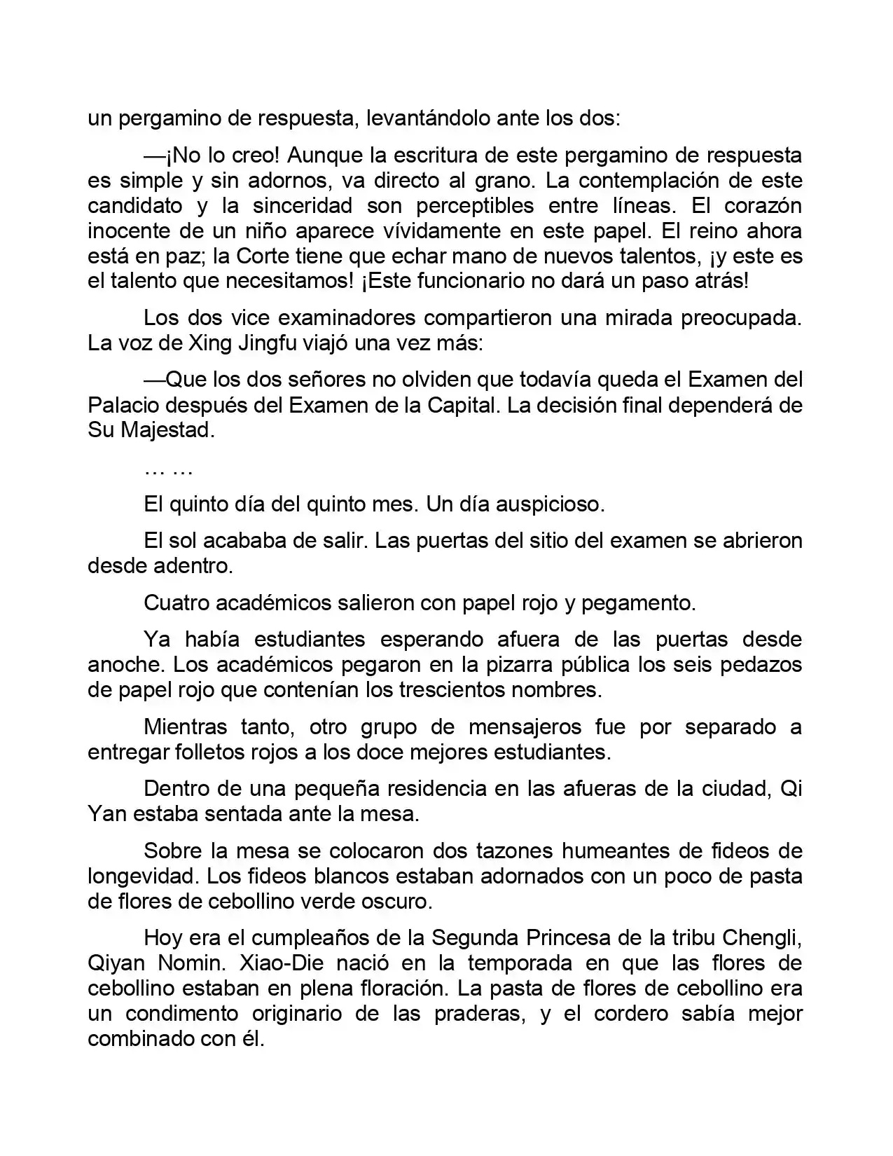Jing Wei Qing Shang (Novela) - Capítulo 19 - Página 6 - LectorTMOo