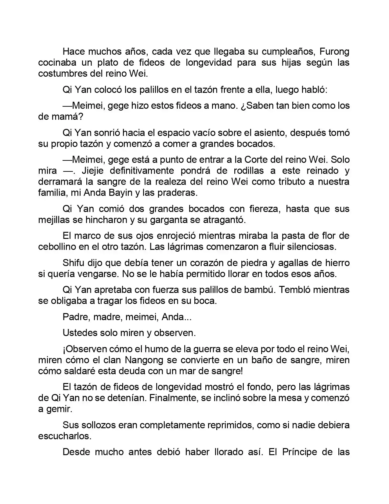 Jing Wei Qing Shang (Novela) - Capítulo 19 - Página 7 - LectorTMOo