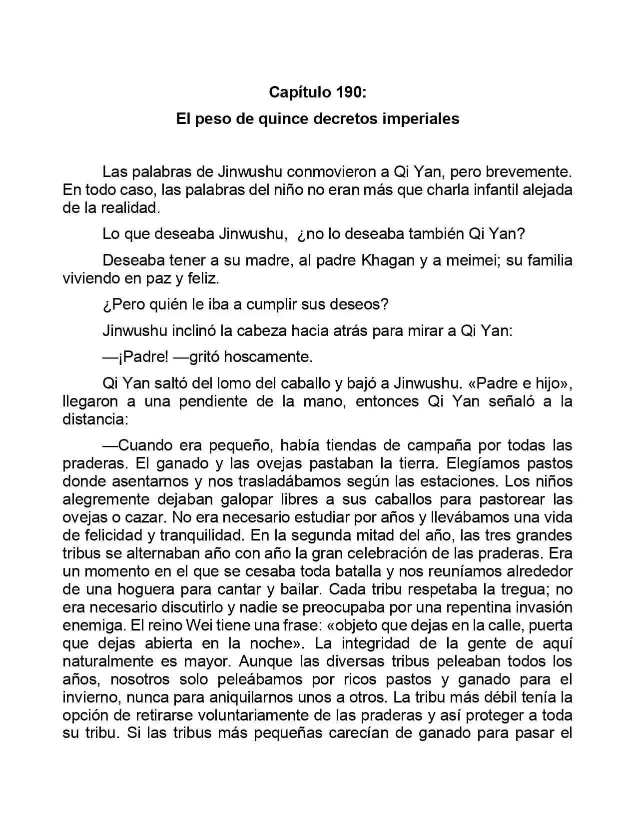 Jing Wei Qing Shang (Novela) - Capítulo 190 - Página 1 - LectorTMOo