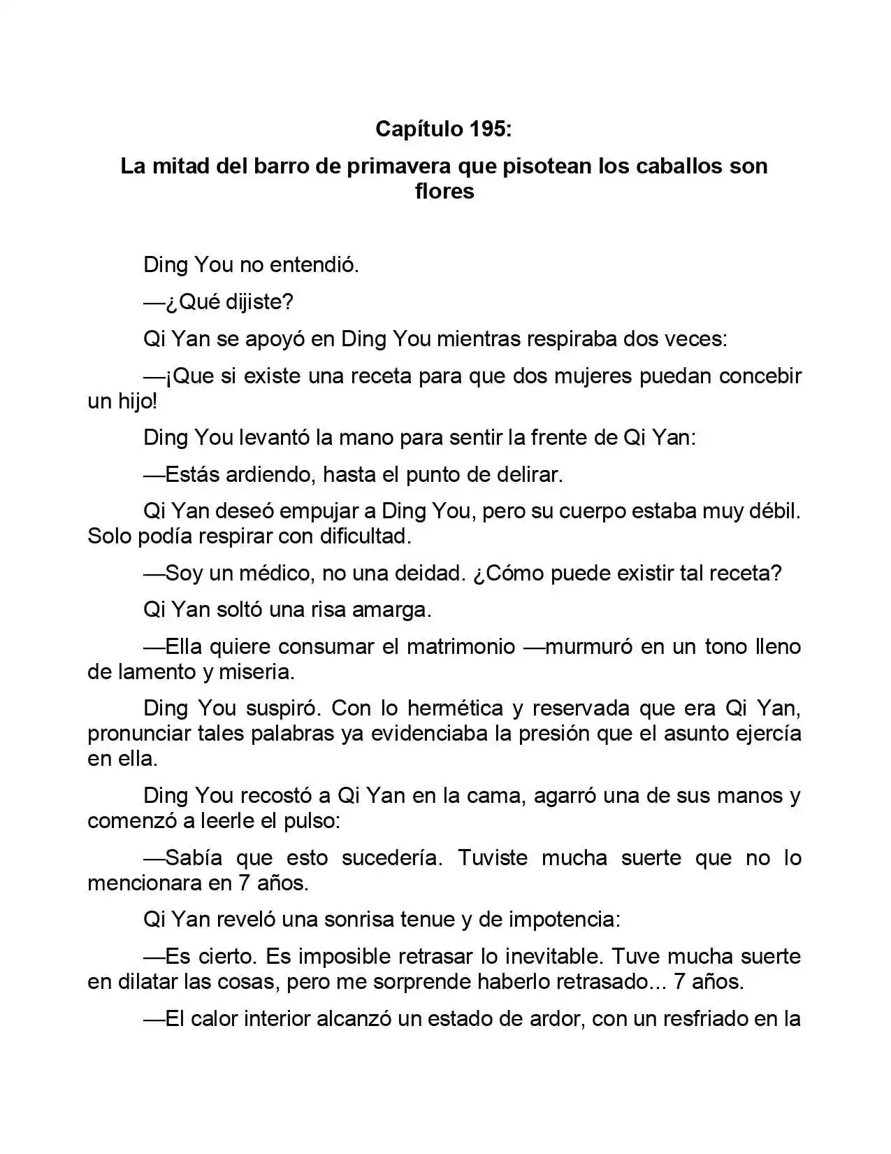 Jing Wei Qing Shang (Novela) - Capítulo 195 - Página 1 - LectorTMOo
