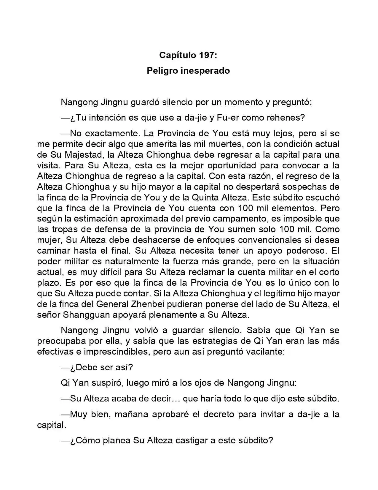 Jing Wei Qing Shang (Novela) - Capítulo 197 - Página 1 - LectorTMOo