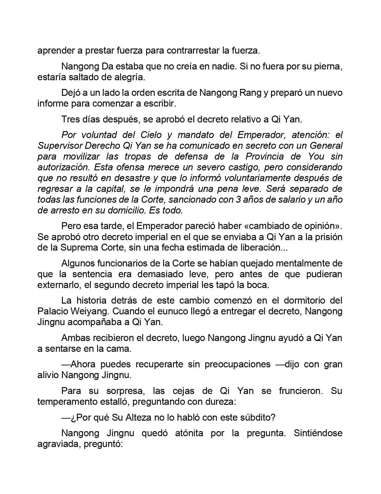 Jing Wei Qing Shang (Novela) - Capítulo 199 - Página 6 - LectorTMOo