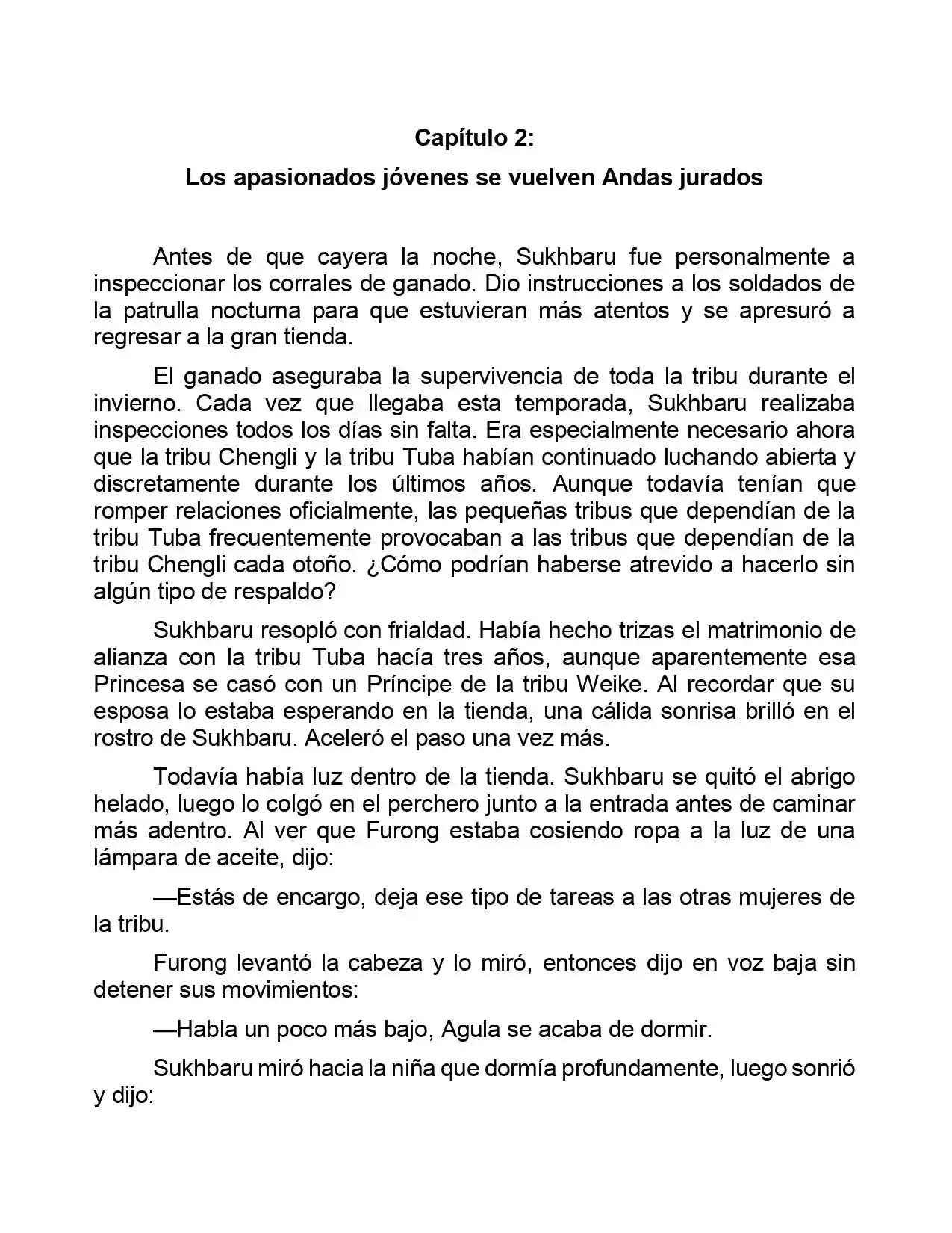 Jing Wei Qing Shang (Novela) - Capítulo 2 - Página 1 - LectorTMOo