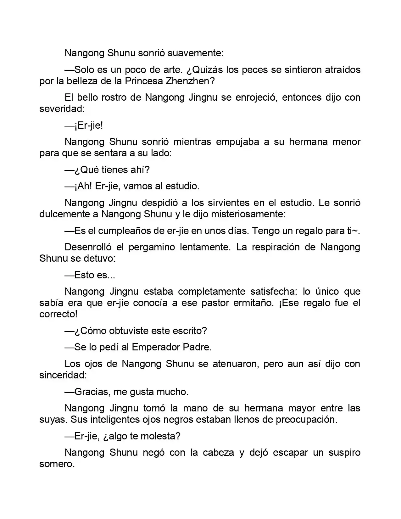 Jing Wei Qing Shang (Novela) - Capítulo 20 - Página 6 - LectorTMOo