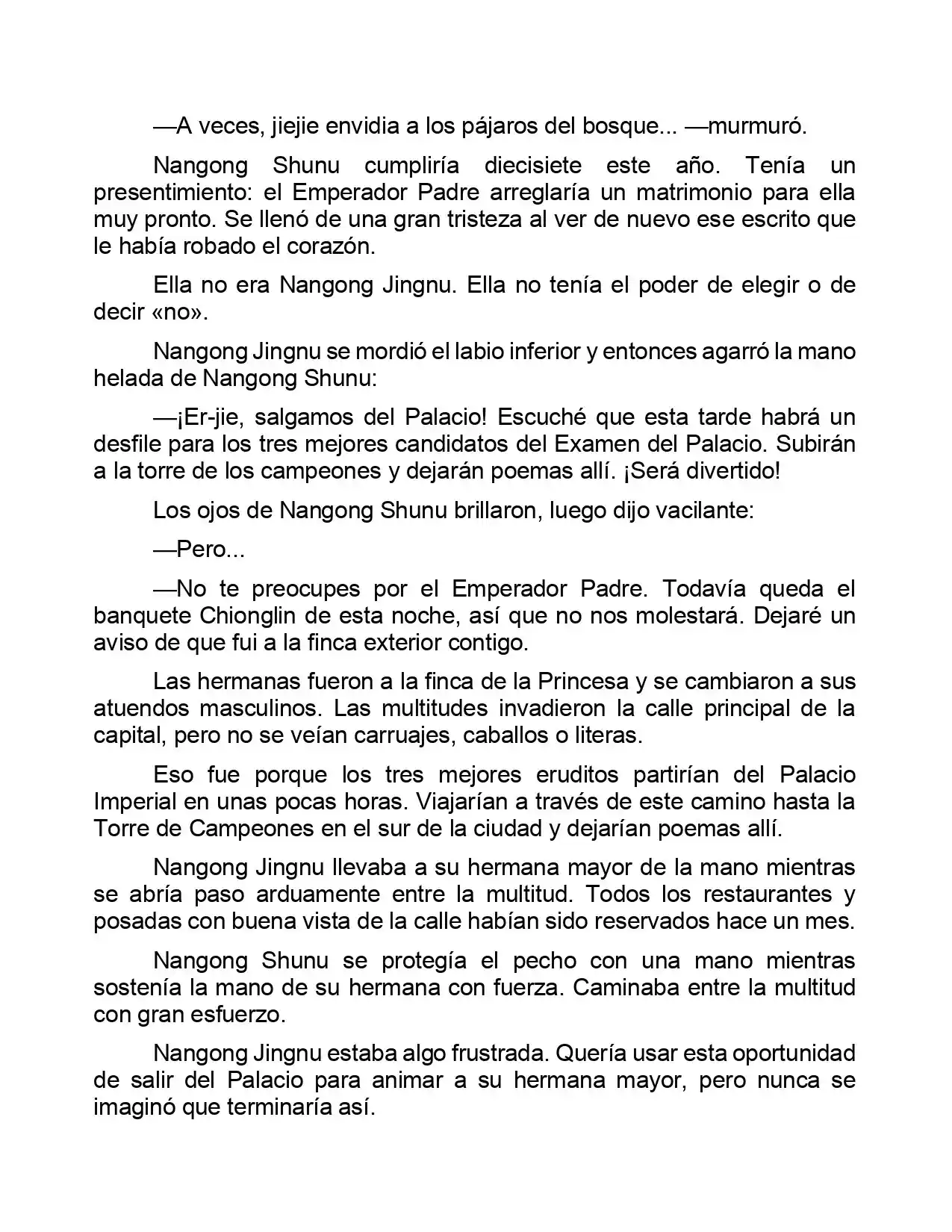 Jing Wei Qing Shang (Novela) - Capítulo 20 - Página 7 - LectorTMOo