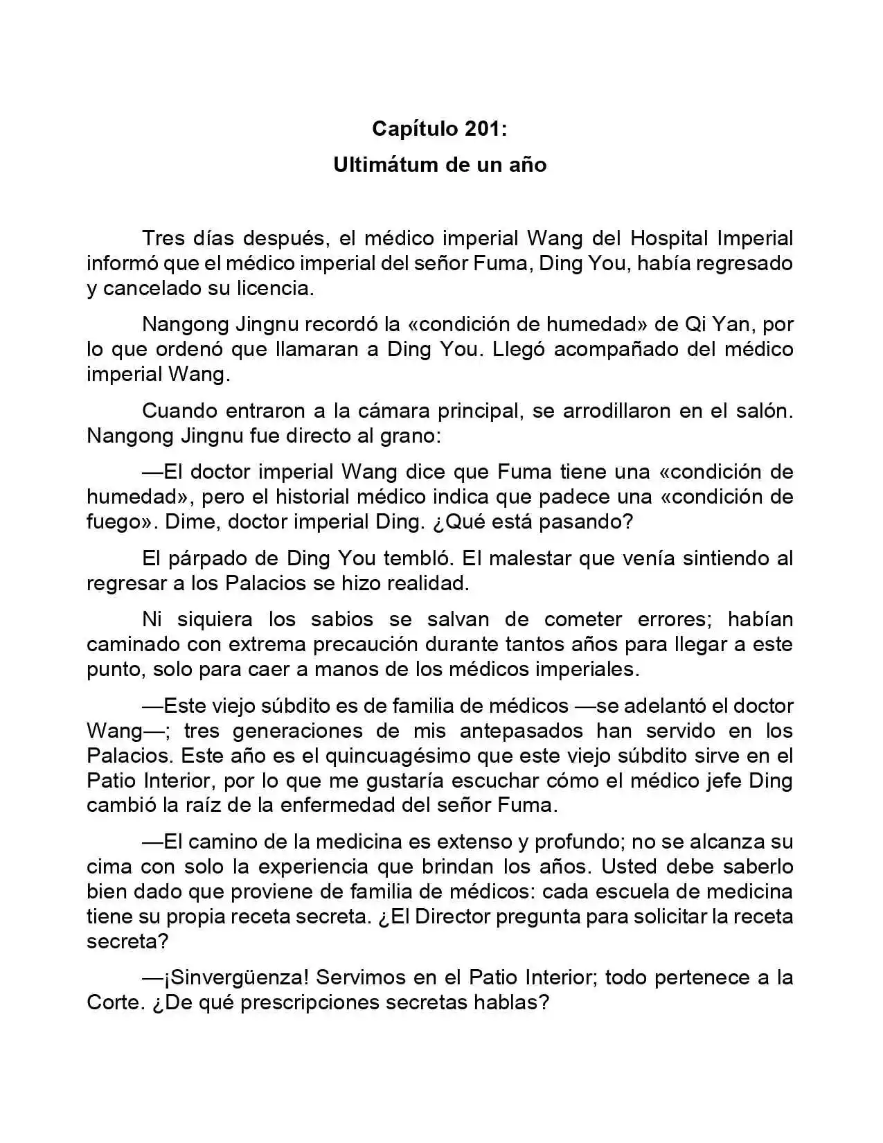 Jing Wei Qing Shang (Novela) - Capítulo 201 - Página 1 - LectorTMOo