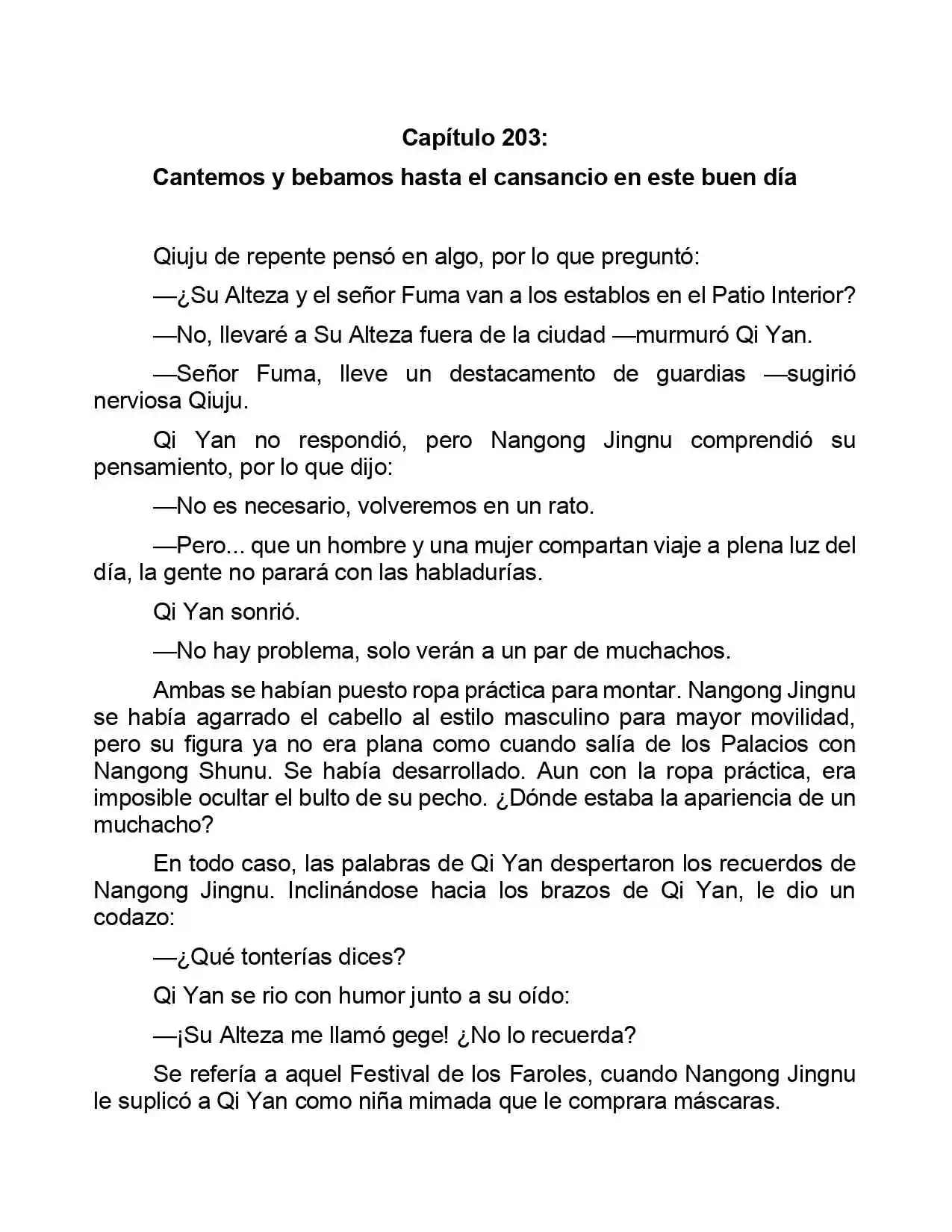 Jing Wei Qing Shang (Novela) - Capítulo 203 - Página 1 - LectorTMOo