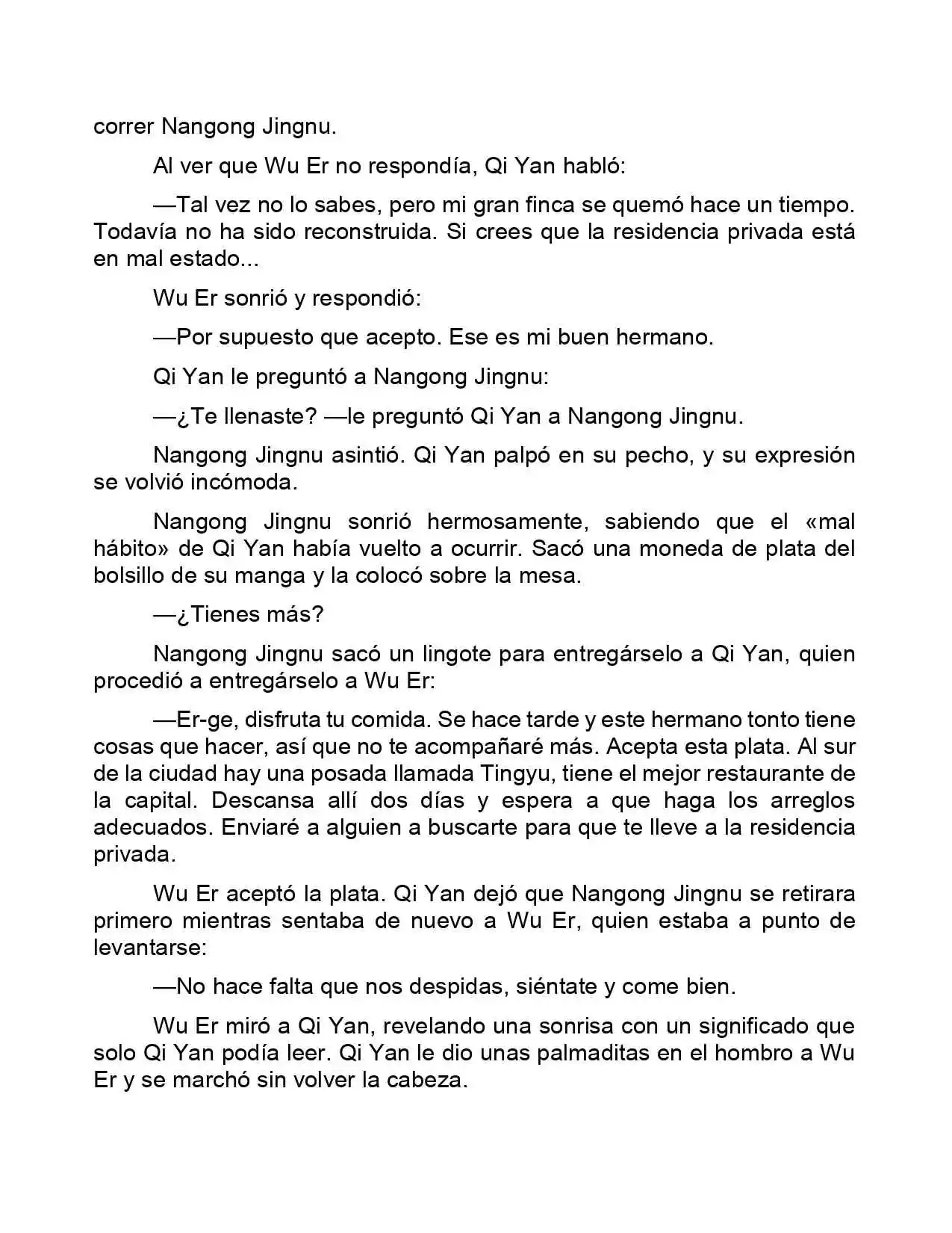 Jing Wei Qing Shang (Novela) - Capítulo 204 - Página 6 - LectorTMOo