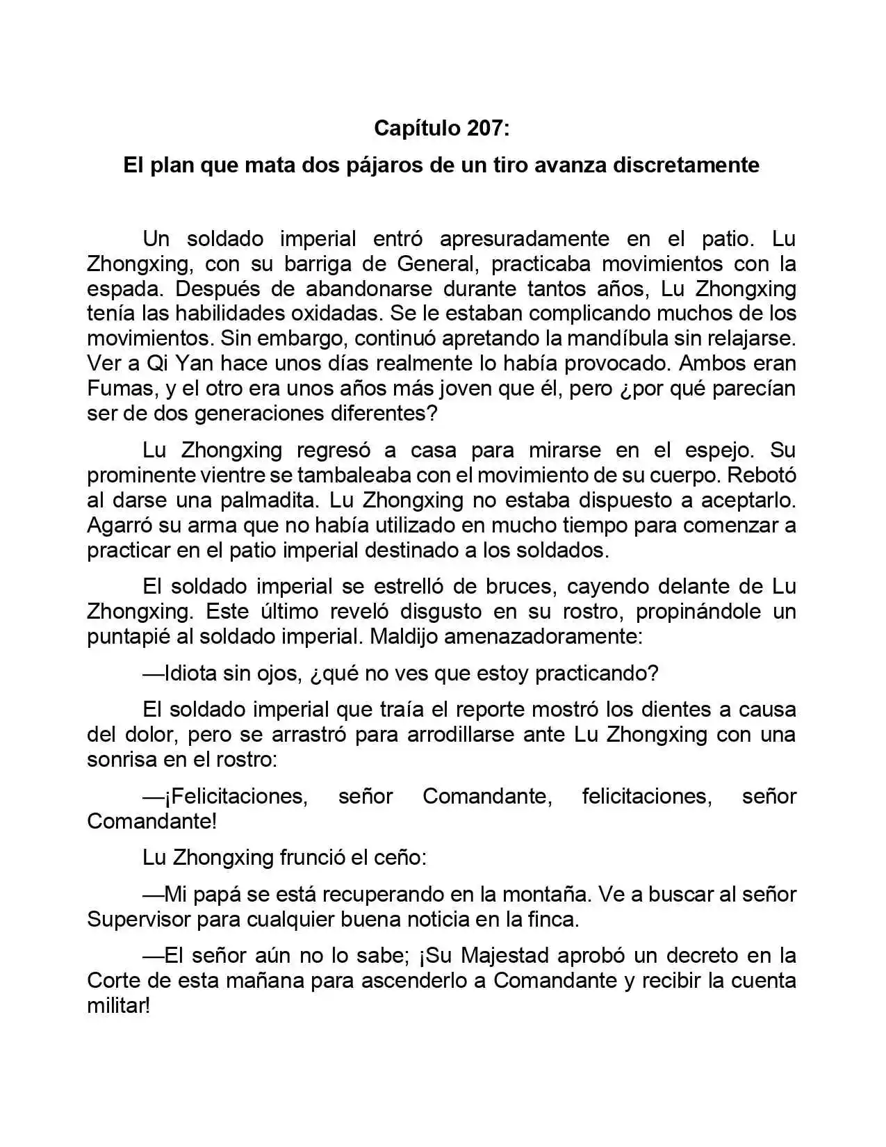 Jing Wei Qing Shang (Novela) - Capítulo 207 - Página 1 - LectorTMOo