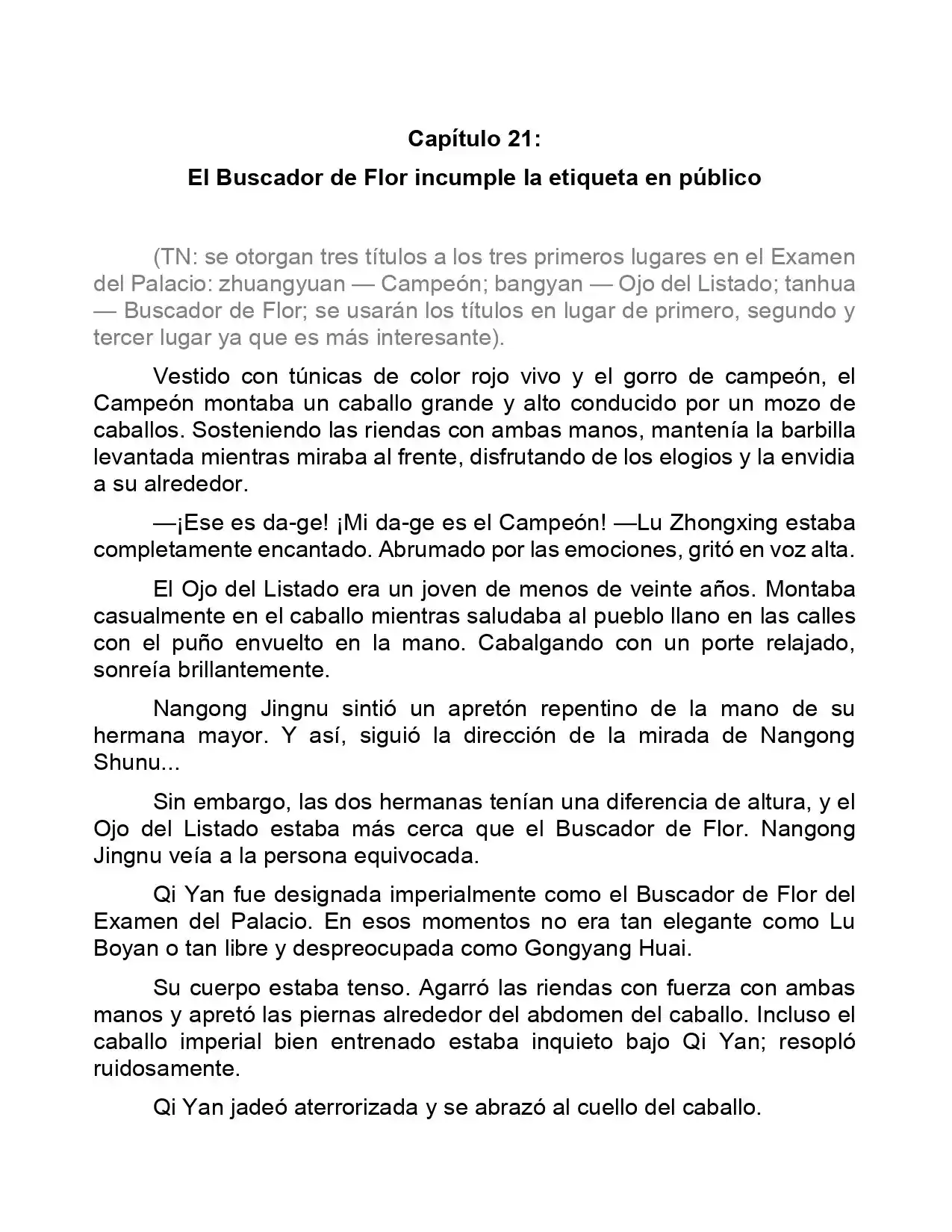 Jing Wei Qing Shang (Novela) - Capítulo 21 - Página 1 - LectorTMOo
