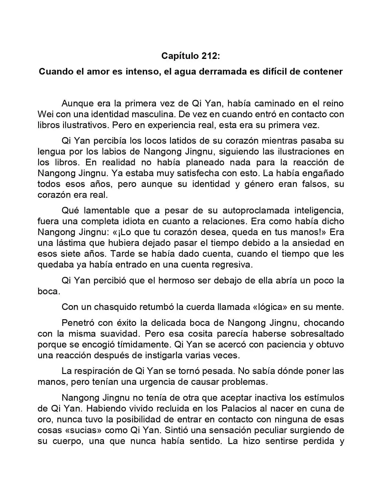 Jing Wei Qing Shang (Novela) - Capítulo 212 - Página 1 - LectorTMOo