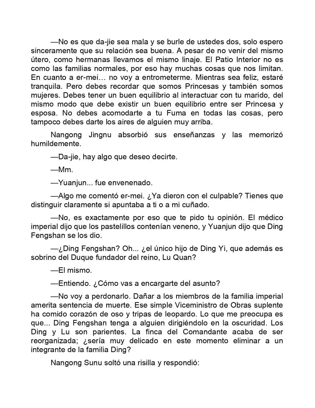 Jing Wei Qing Shang (Novela) - Capítulo 213 - Página 6 - LectorTMOo