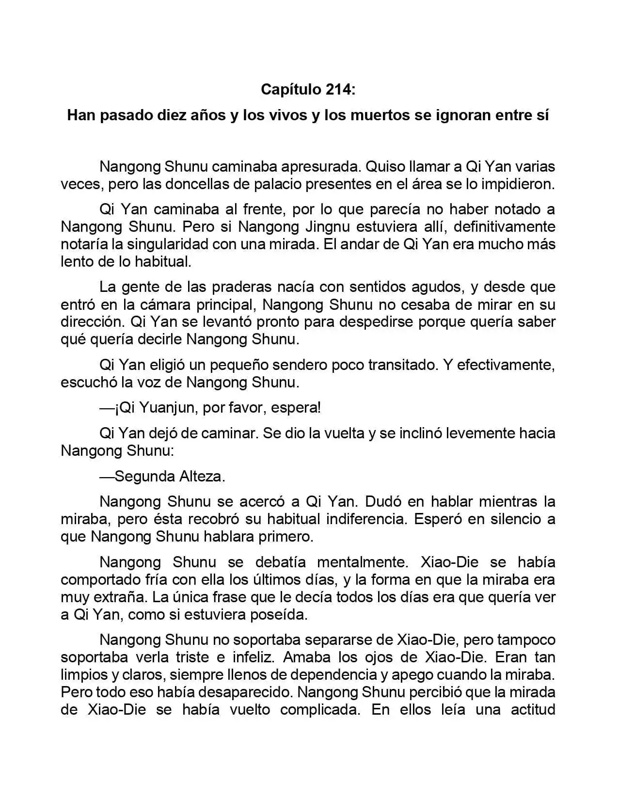Jing Wei Qing Shang (Novela) - Capítulo 214 - Página 1 - LectorTMOo