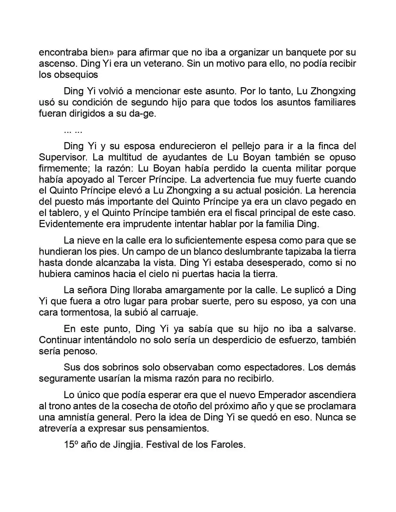 Jing Wei Qing Shang (Novela) - Capítulo 216 - Página 5 - LectorTMOo