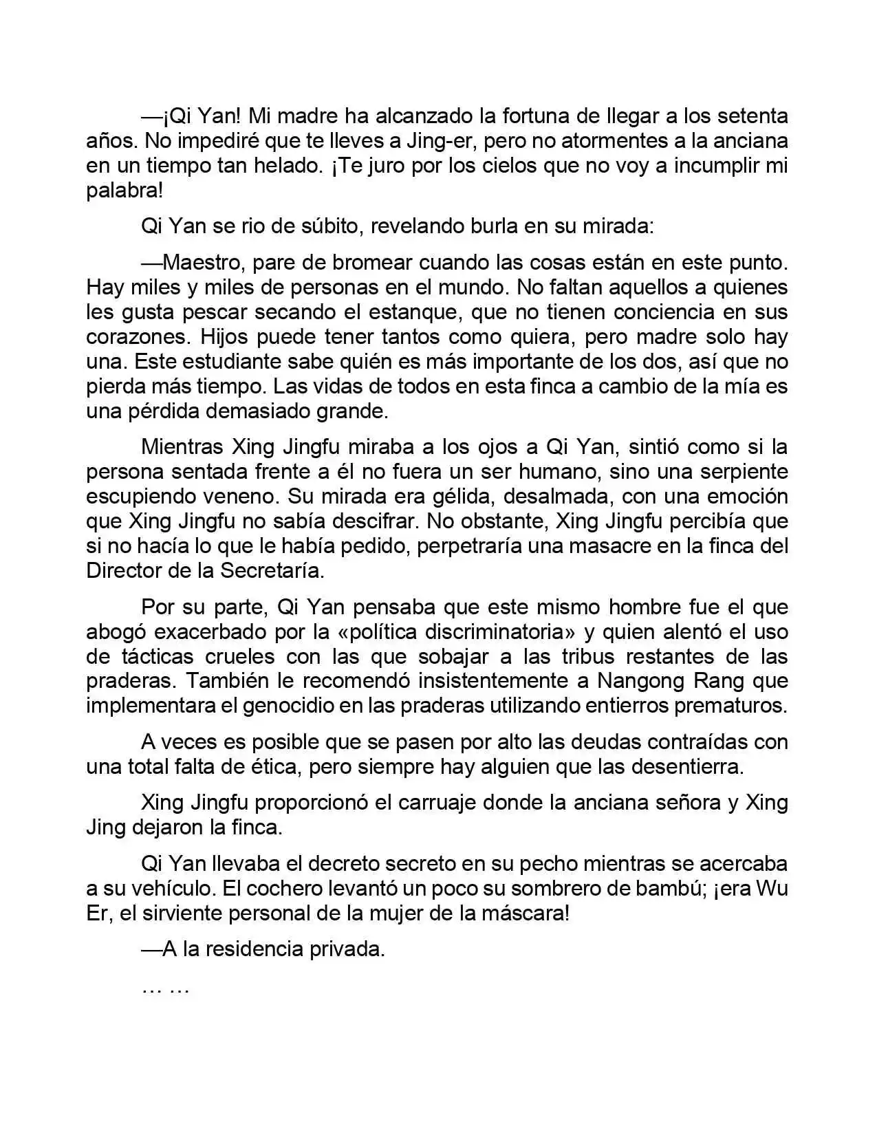 Jing Wei Qing Shang (Novela) - Capítulo 218 - Página 6 - LectorTMOo