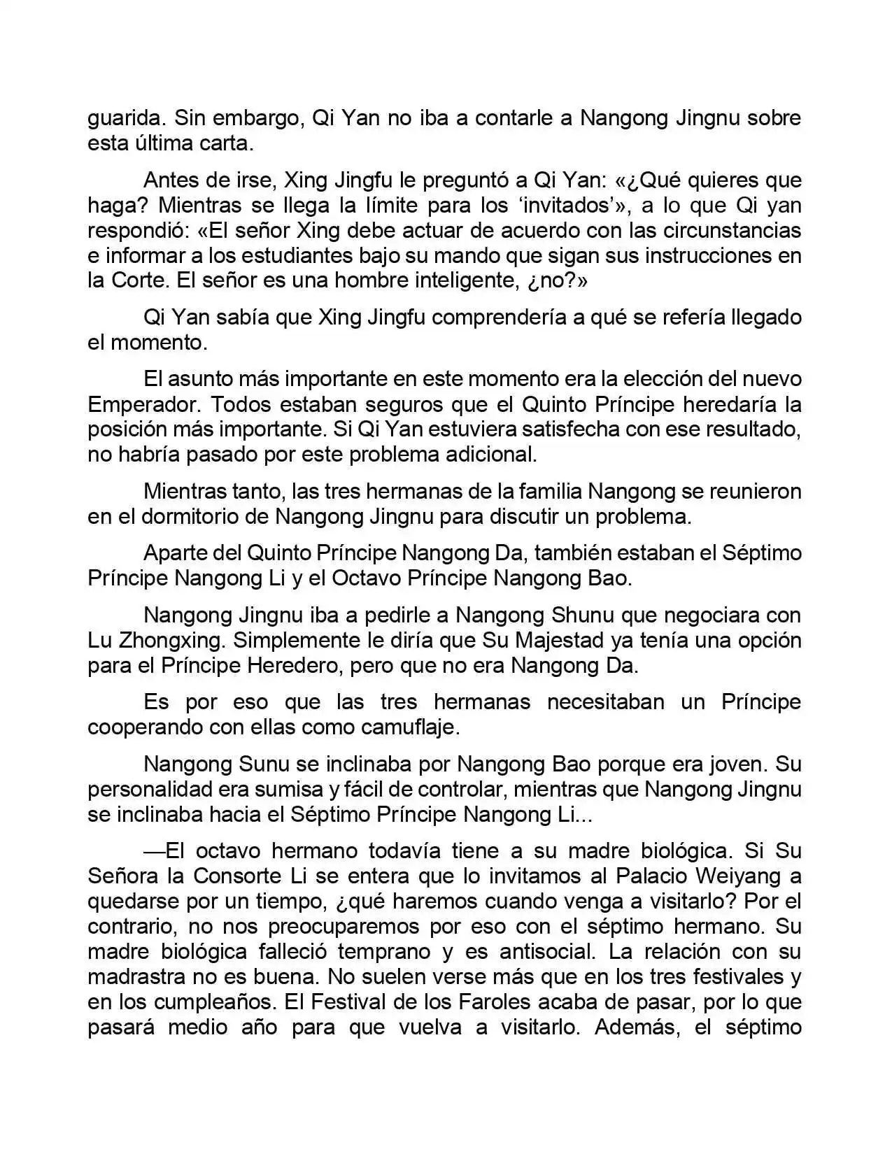 Jing Wei Qing Shang (Novela) - Capítulo 218 - Página 8 - LectorTMOo