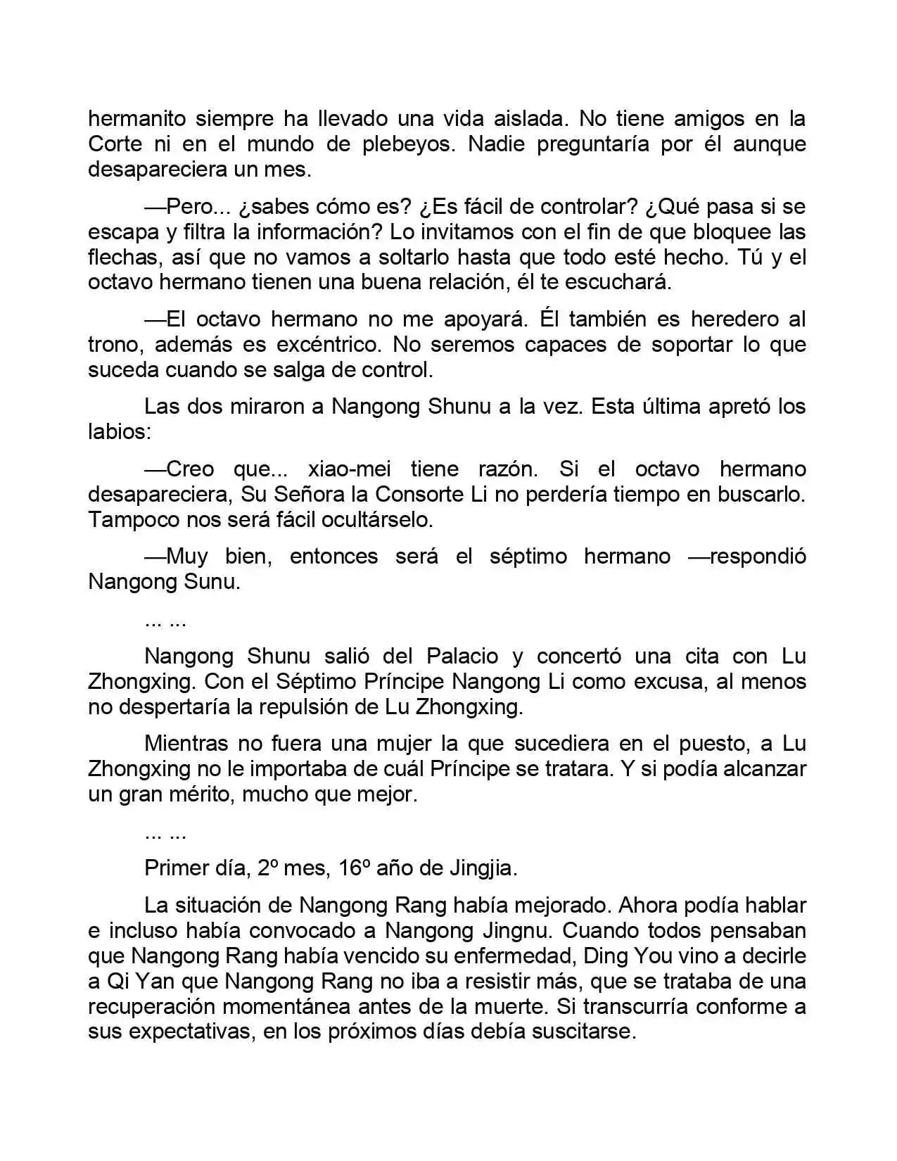 Jing Wei Qing Shang (Novela) - Capítulo 218 - Página 9 - LectorTMOo