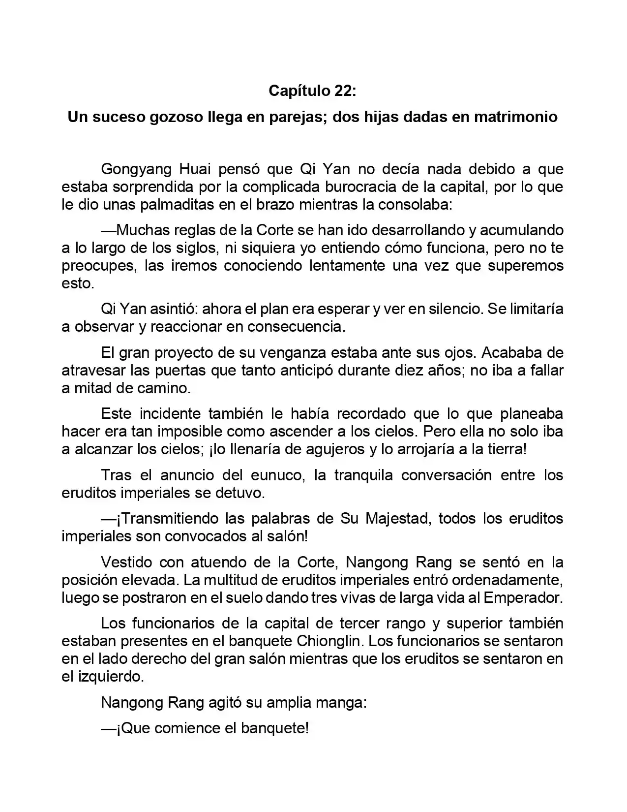 Jing Wei Qing Shang (Novela) - Capítulo 22 - Página 1 - LectorTMOo
