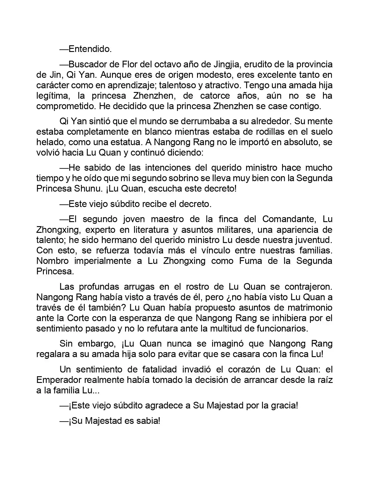 Jing Wei Qing Shang (Novela) - Capítulo 22 - Página 4 - LectorTMOo