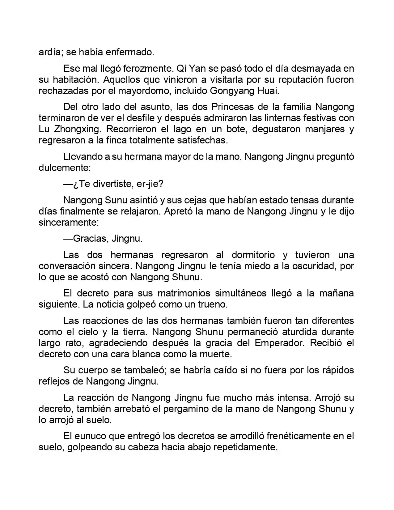 Jing Wei Qing Shang (Novela) - Capítulo 22 - Página 6 - LectorTMOo