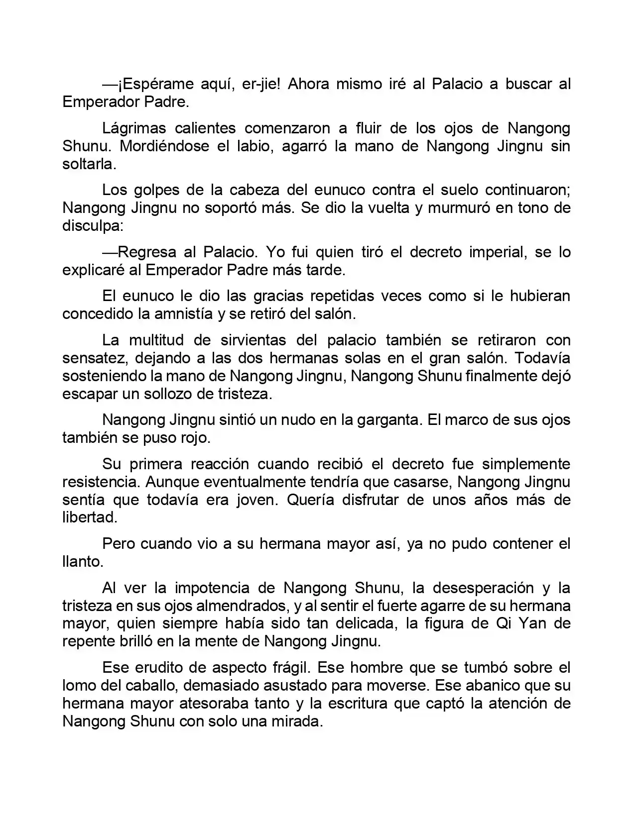 Jing Wei Qing Shang (Novela) - Capítulo 22 - Página 7 - LectorTMOo
