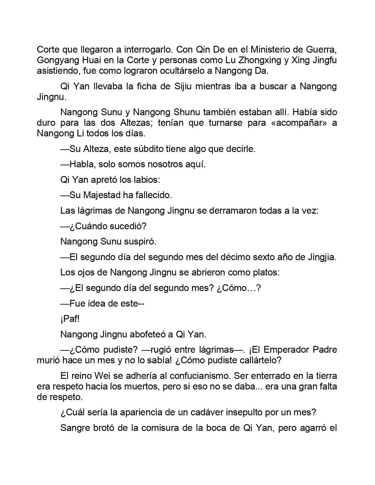 Jing Wei Qing Shang (Novela) - Capítulo 220 - Página 8 - LectorTMOo
