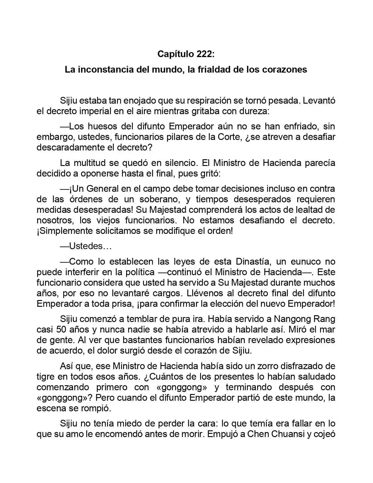 Jing Wei Qing Shang (Novela) - Capítulo 222 - Página 1 - LectorTMOo