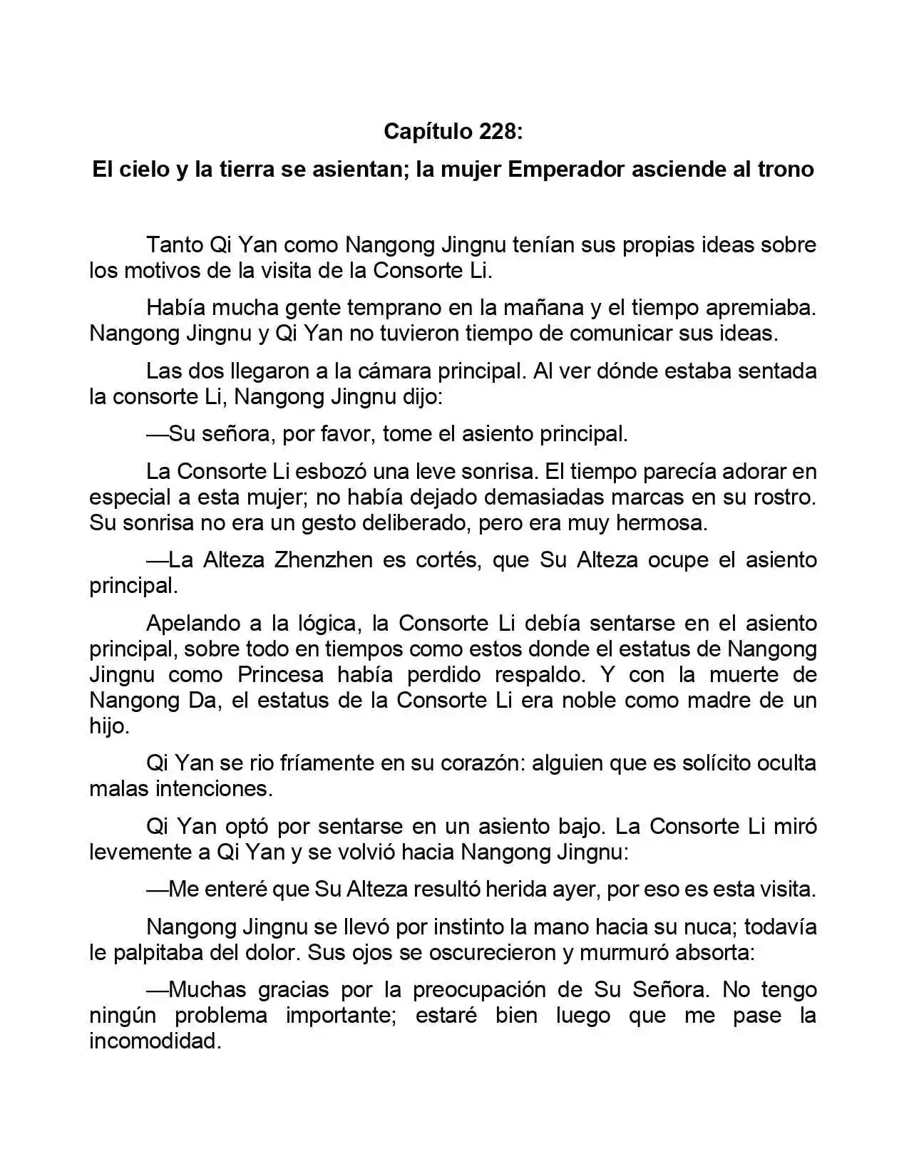 Jing Wei Qing Shang (Novela) - Capítulo 228 - Página 1 - LectorTMOo