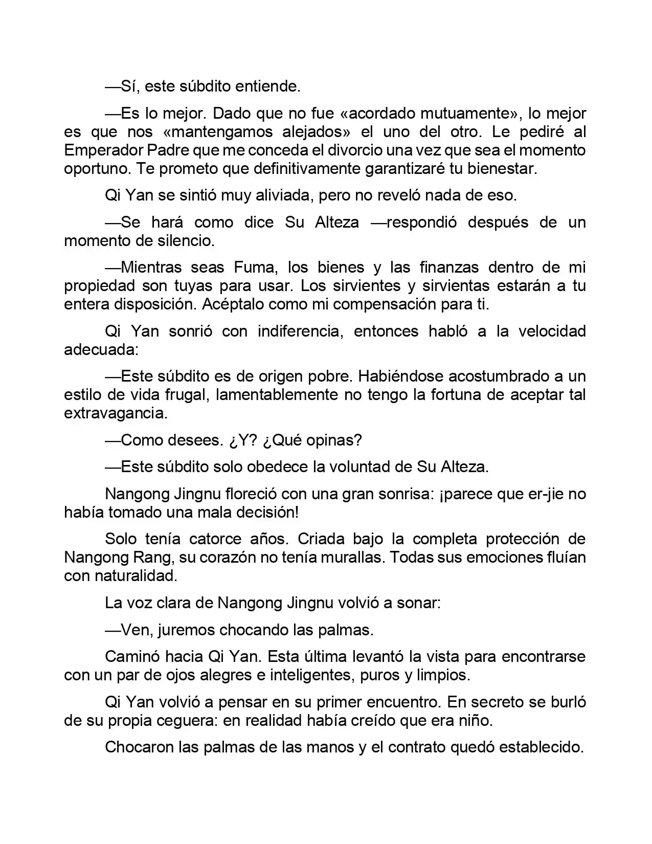 Jing Wei Qing Shang (Novela) - Capítulo 23 - Página 4 - LectorTMOo