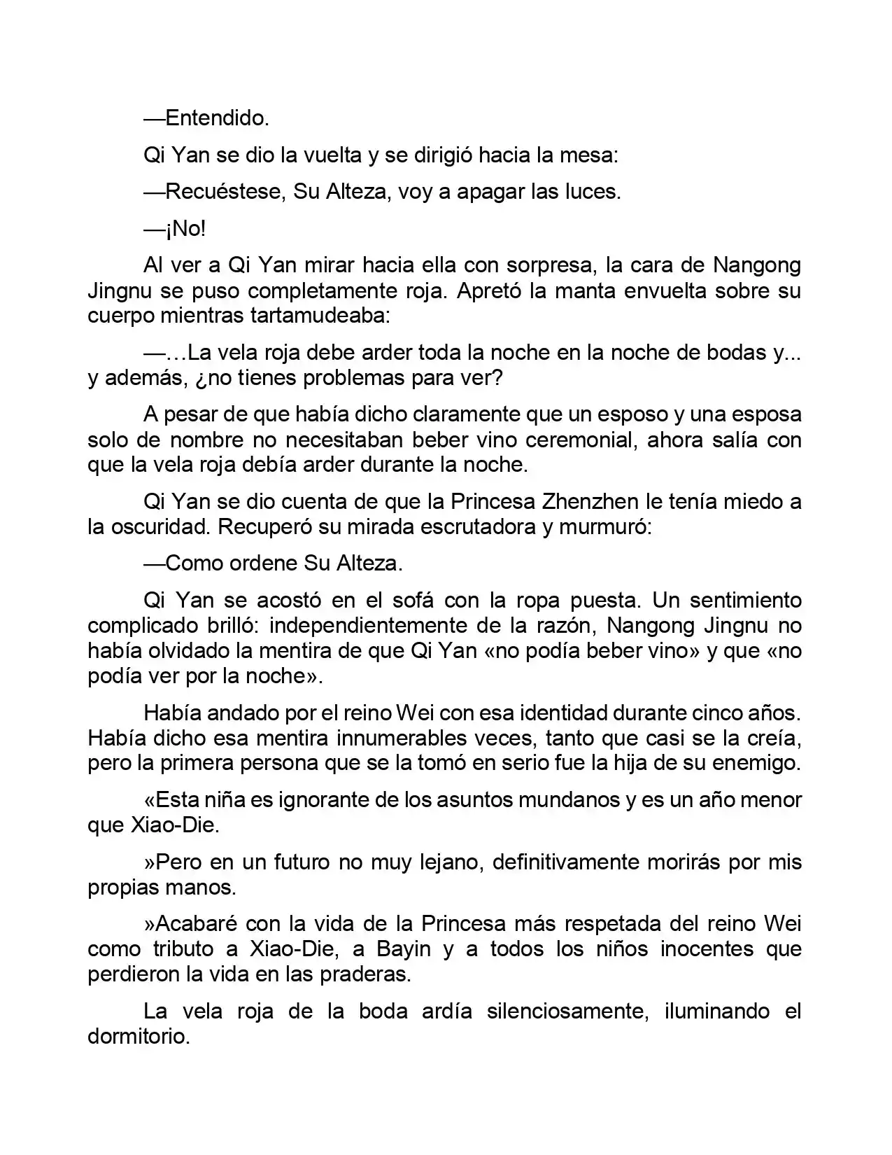 Jing Wei Qing Shang (Novela) - Capítulo 23 - Página 6 - LectorTMOo