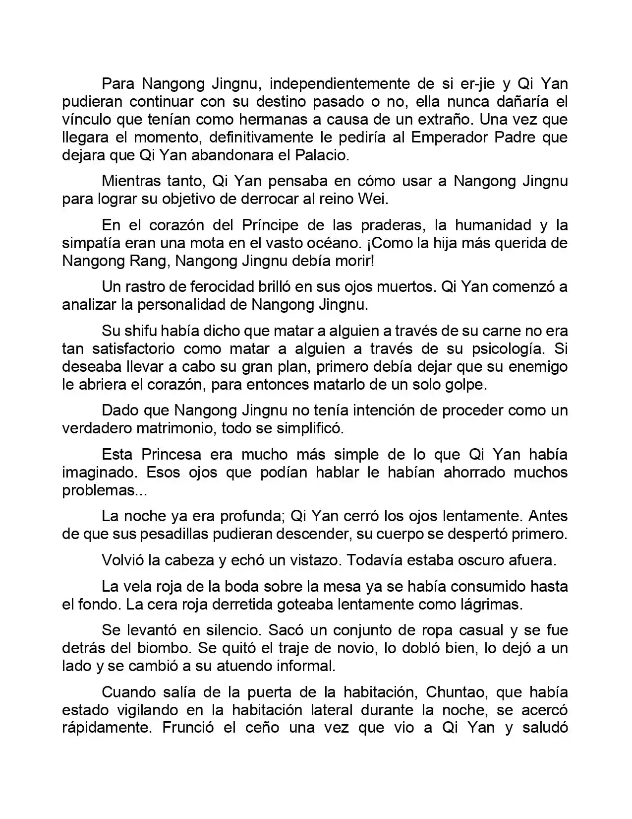 Jing Wei Qing Shang (Novela) - Capítulo 23 - Página 7 - LectorTMOo