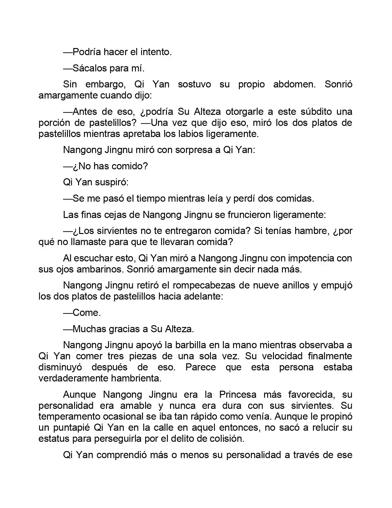 Jing Wei Qing Shang (Novela) - Capítulo 24 - Página 4 - LectorTMOo
