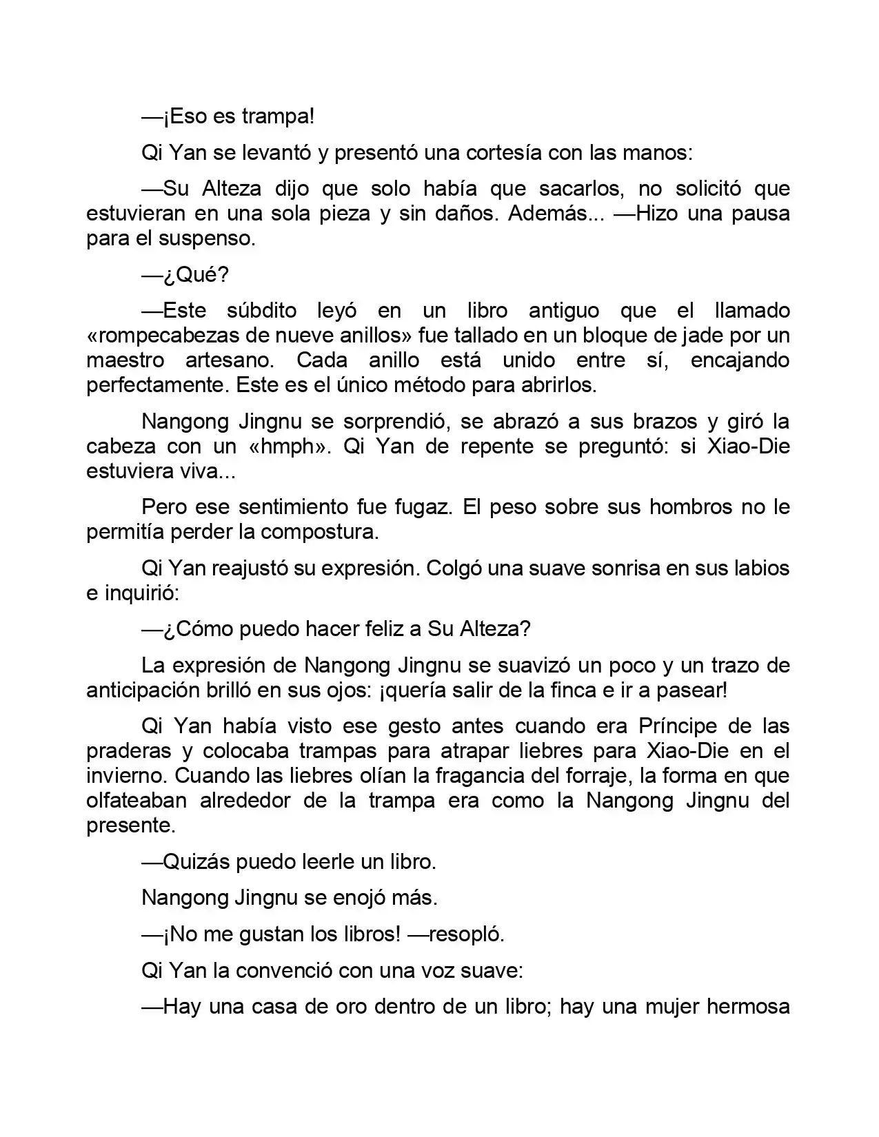 Jing Wei Qing Shang (Novela) - Capítulo 24 - Página 6 - LectorTMOo