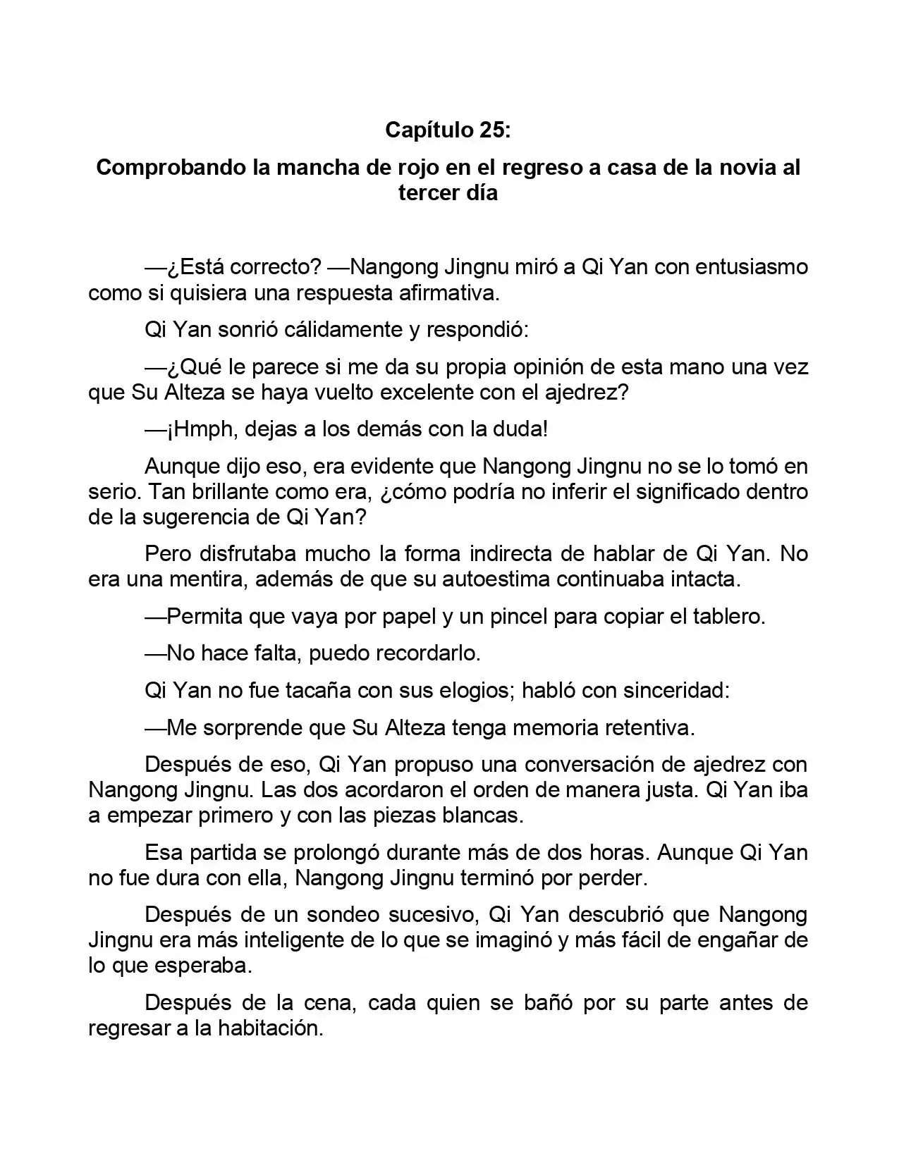 Jing Wei Qing Shang (Novela) - Capítulo 25 - Página 1 - LectorTMOo