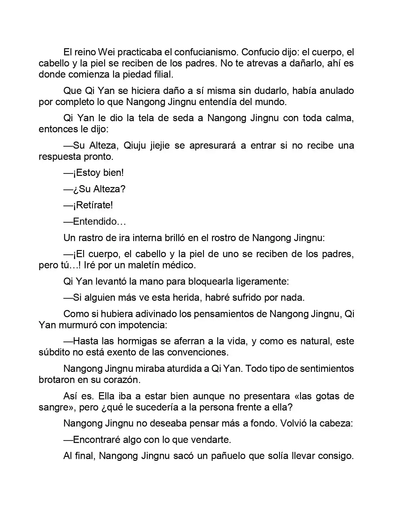 Jing Wei Qing Shang (Novela) - Capítulo 25 - Página 4 - LectorTMOo