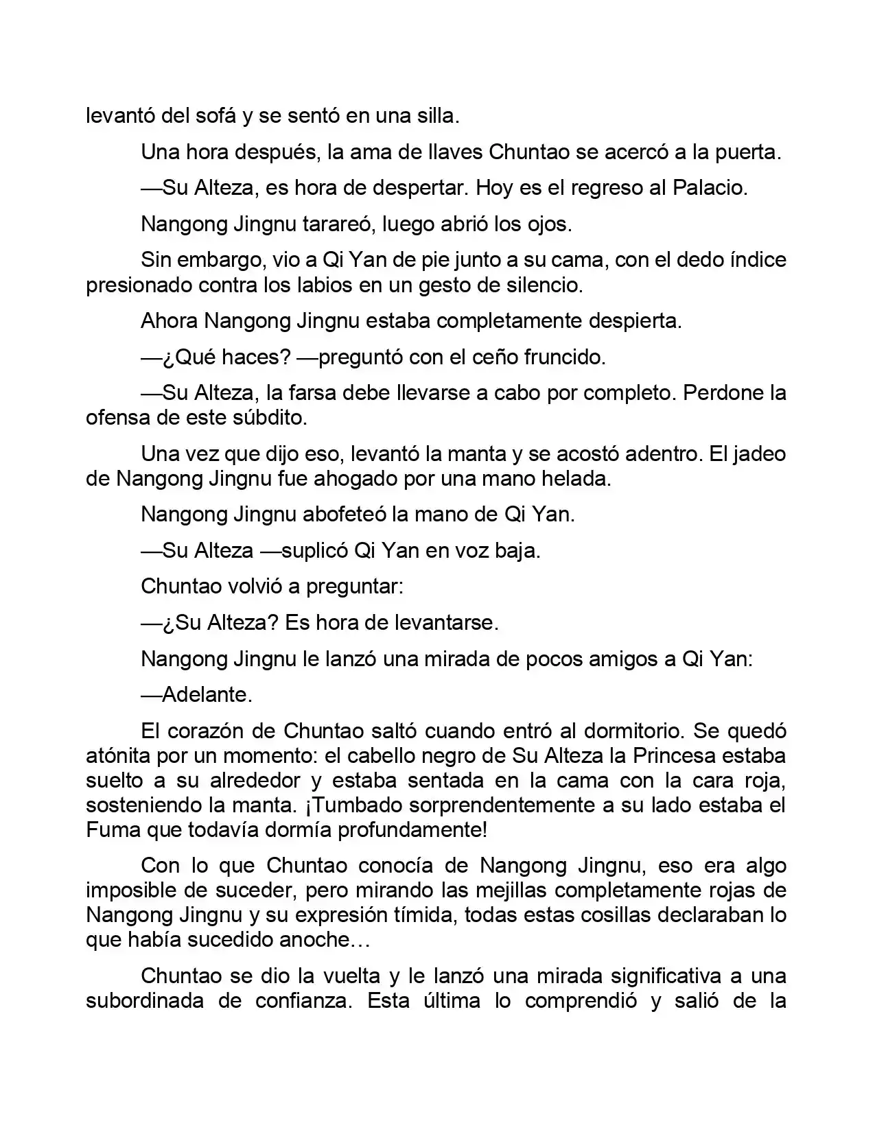 Jing Wei Qing Shang (Novela) - Capítulo 25 - Página 6 - LectorTMOo