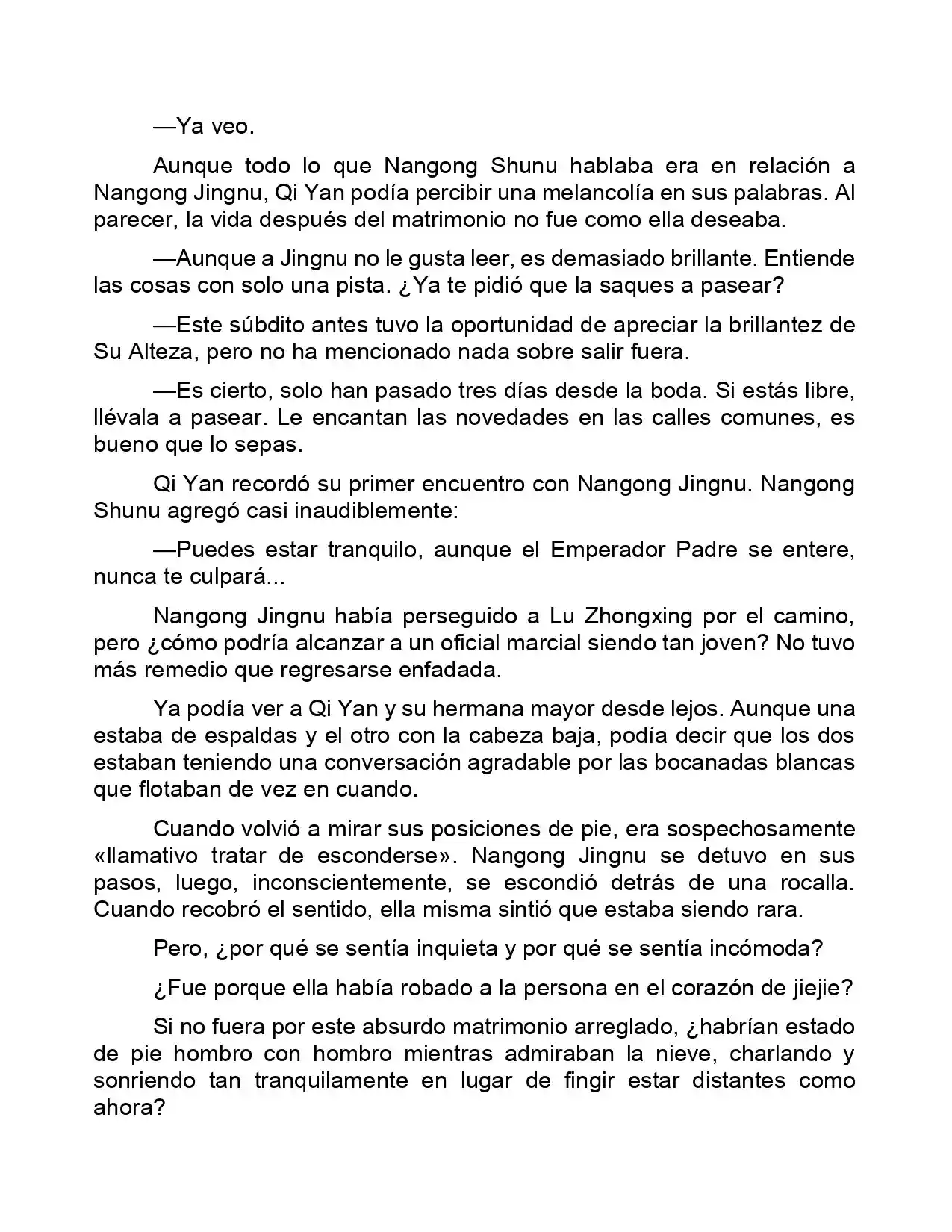 Jing Wei Qing Shang (Novela) - Capítulo 26 - Página 6 - LectorTMOo