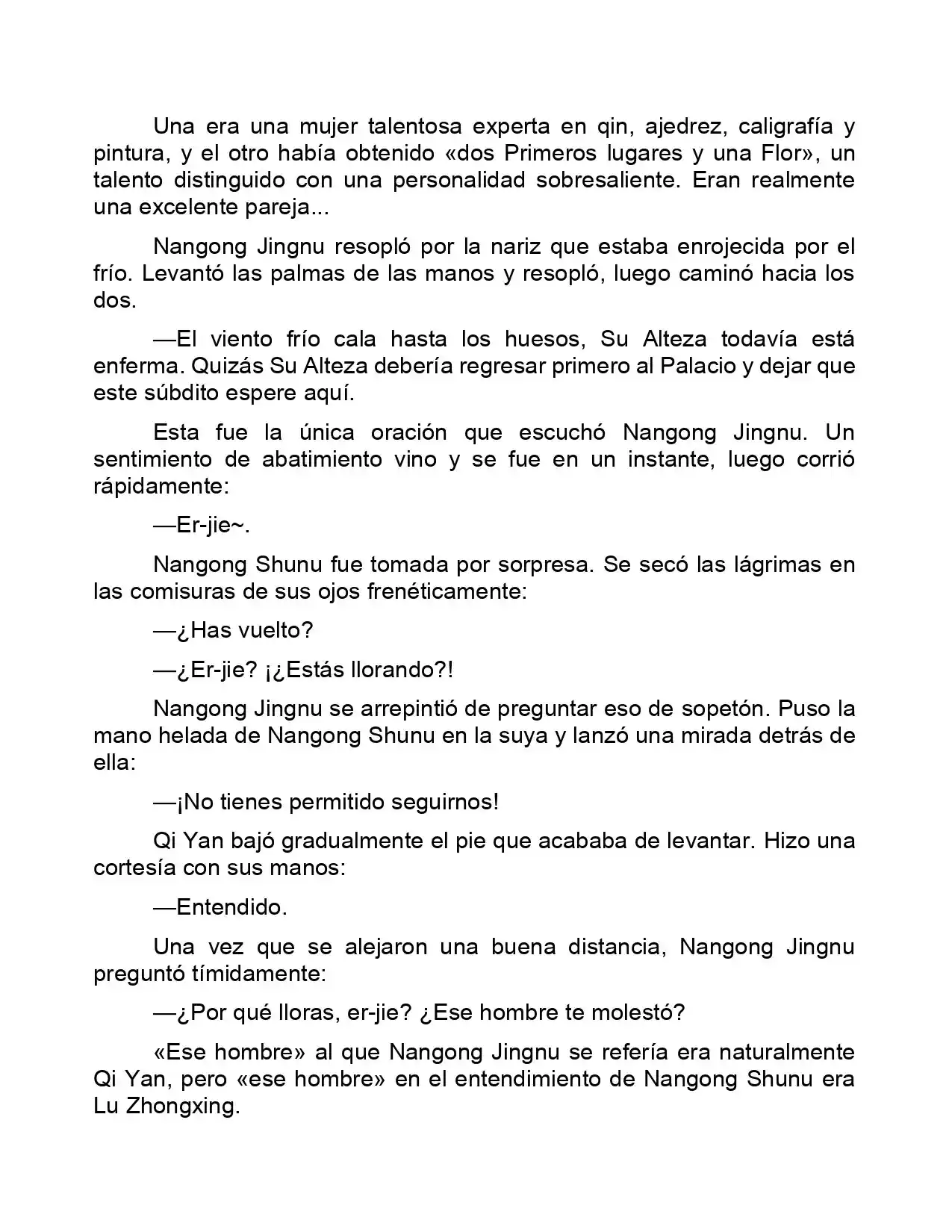 Jing Wei Qing Shang (Novela) - Capítulo 26 - Página 7 - LectorTMOo