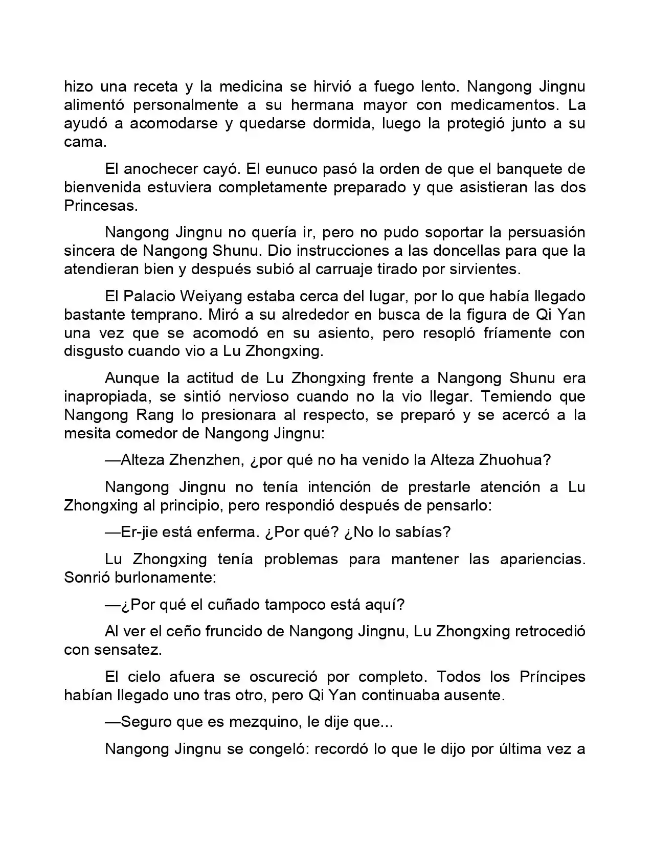 Jing Wei Qing Shang (Novela) - Capítulo 26 - Página 9 - LectorTMOo