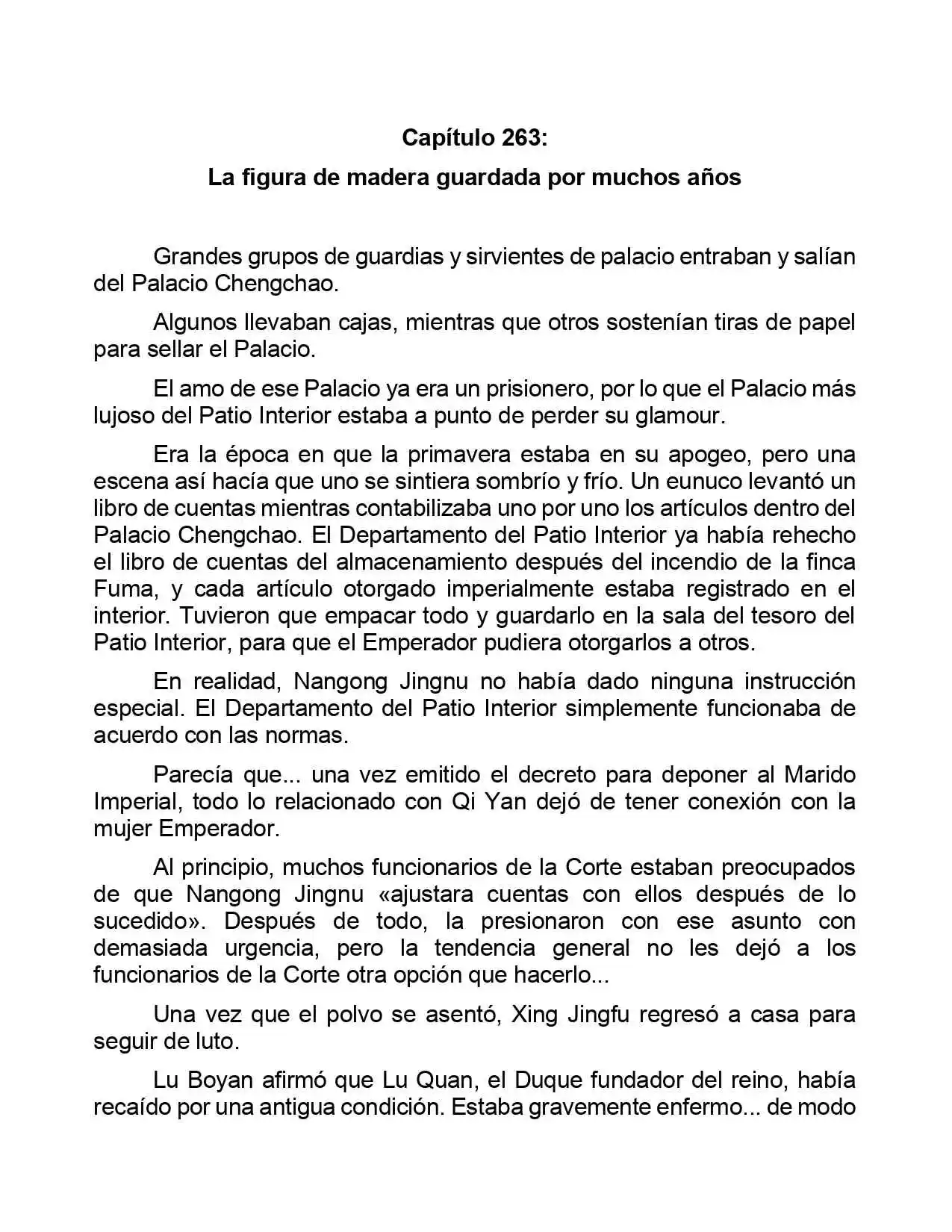 Jing Wei Qing Shang (Novela) - Capítulo 263 - Página 1 - LectorTMOo