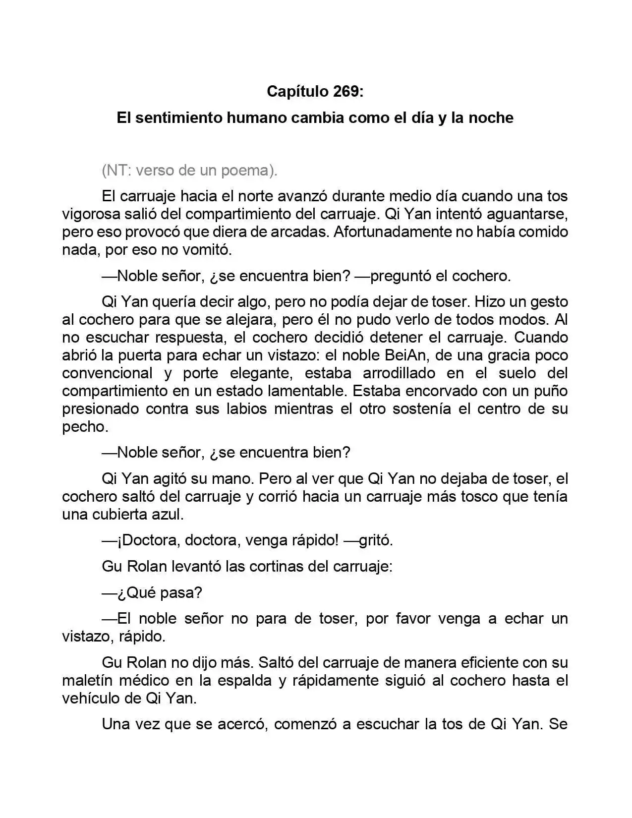 Jing Wei Qing Shang (Novela) - Capítulo 269 - Página 1 - LectorTMOo