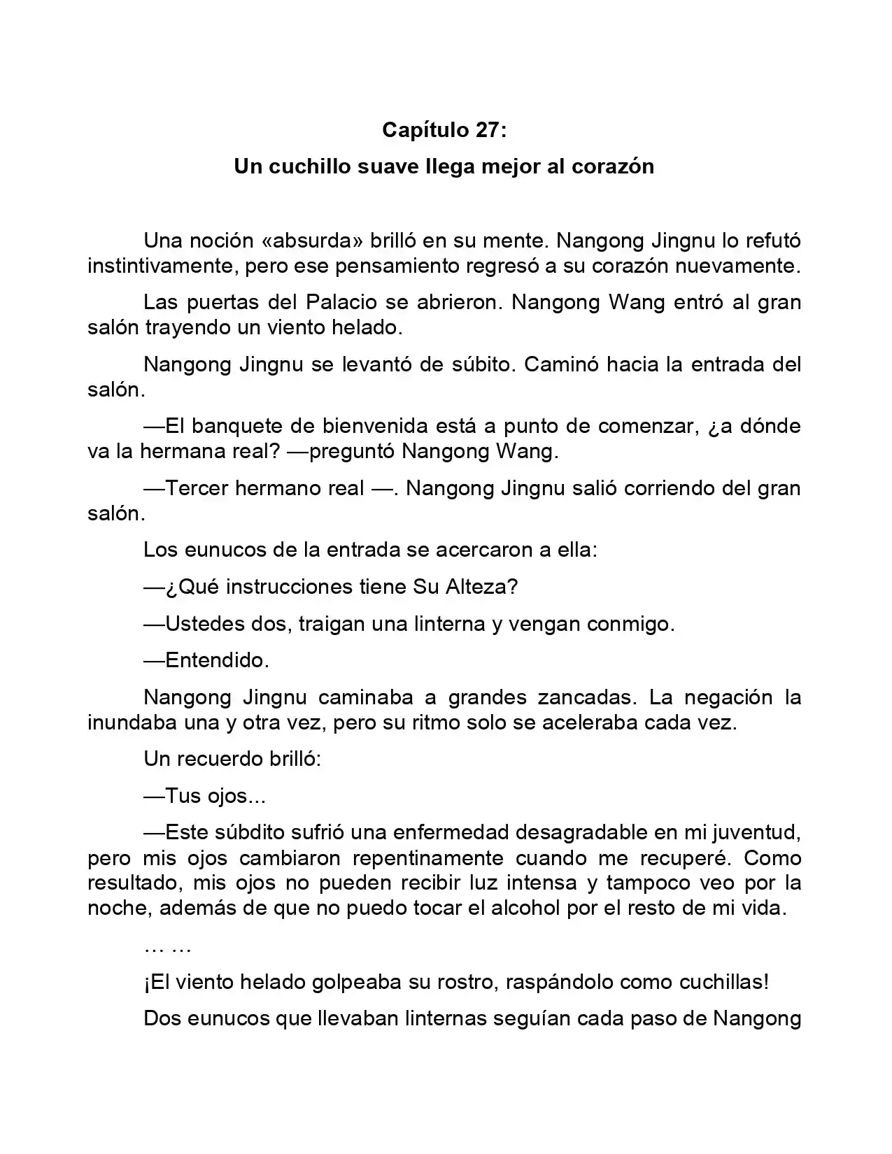 Jing Wei Qing Shang (Novela) - Capítulo 27 - Página 1 - LectorTMOo