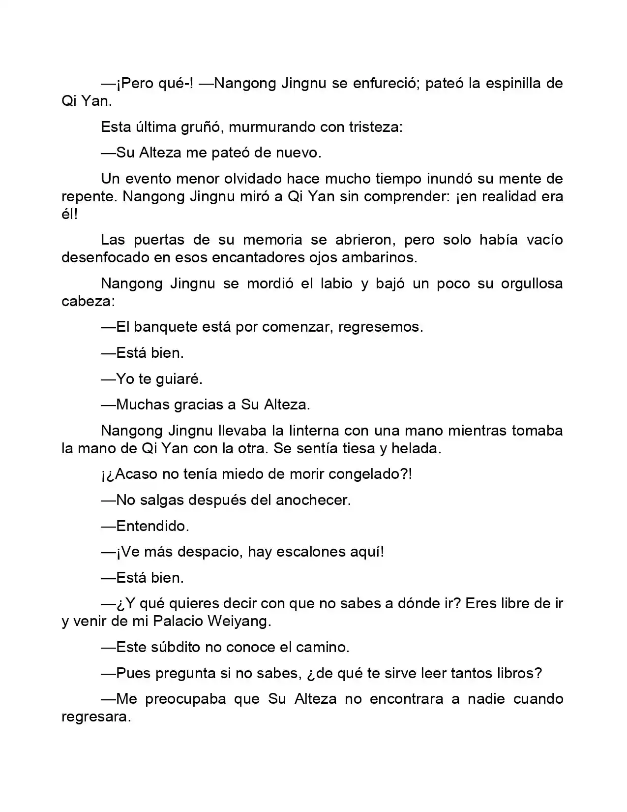 Jing Wei Qing Shang (Novela) - Capítulo 27 - Página 3 - LectorTMOo