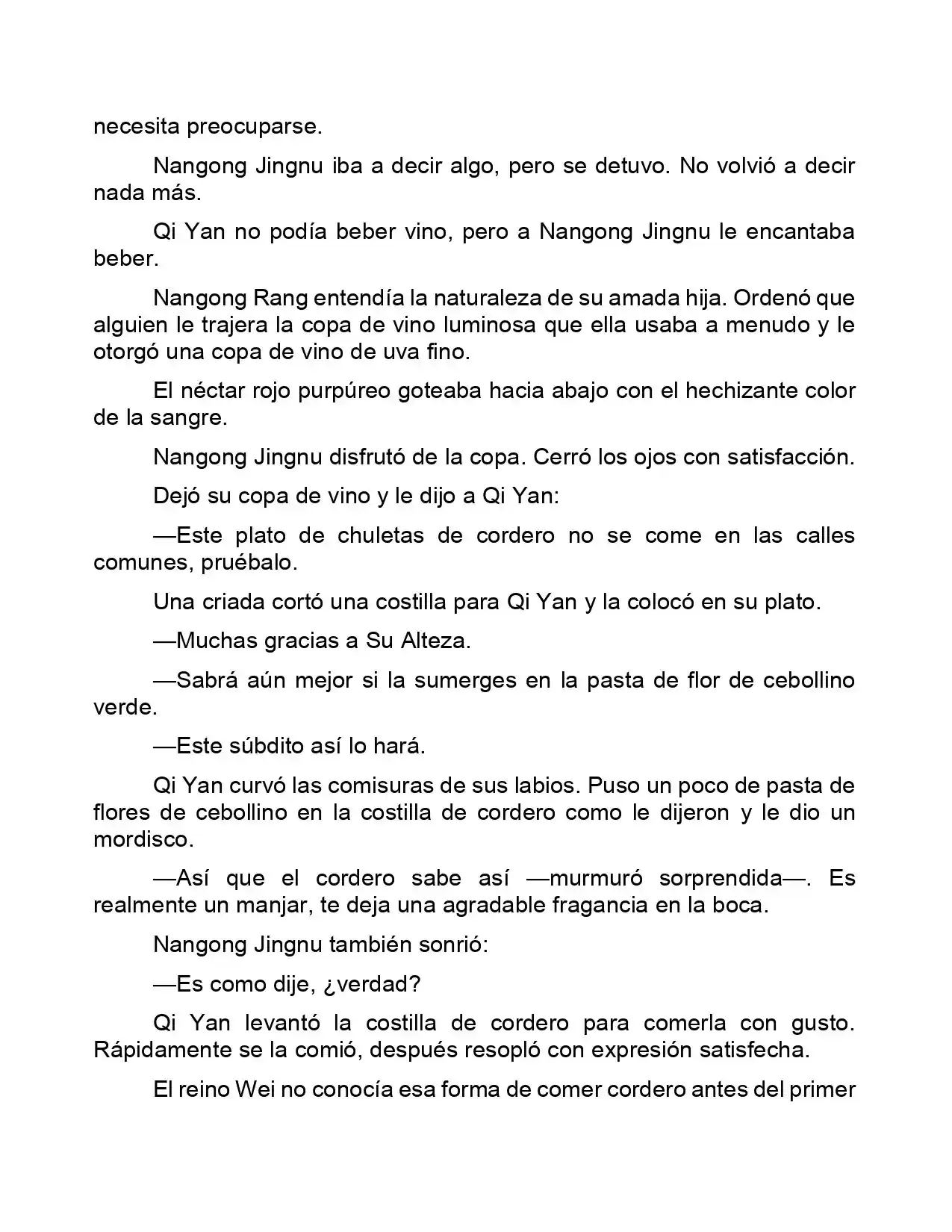 Jing Wei Qing Shang (Novela) - Capítulo 27 - Página 5 - LectorTMOo