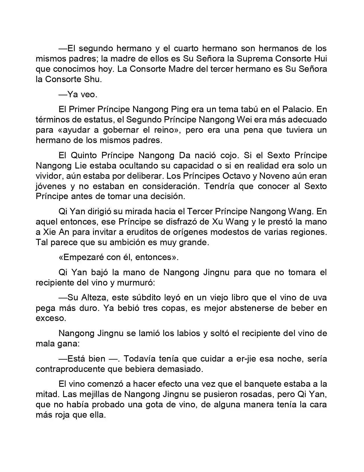 Jing Wei Qing Shang (Novela) - Capítulo 27 - Página 7 - LectorTMOo