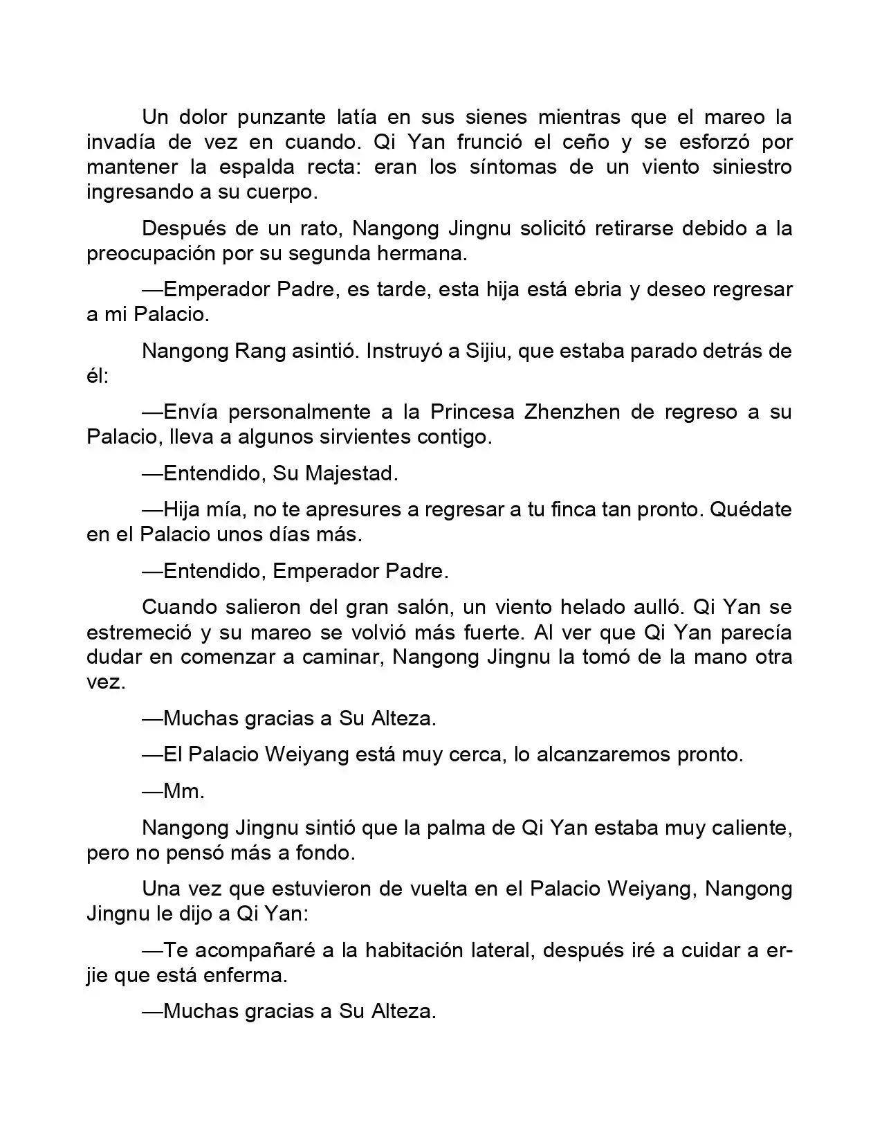 Jing Wei Qing Shang (Novela) - Capítulo 27 - Página 8 - LectorTMOo