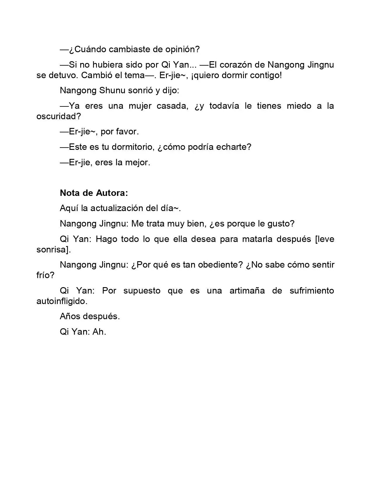 Jing Wei Qing Shang (Novela) - Capítulo 27 - Página 10 - LectorTMOo