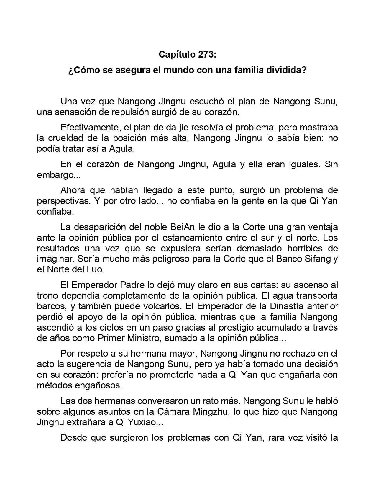 Jing Wei Qing Shang (Novela) - Capítulo 273 - Página 1 - LectorTMOo