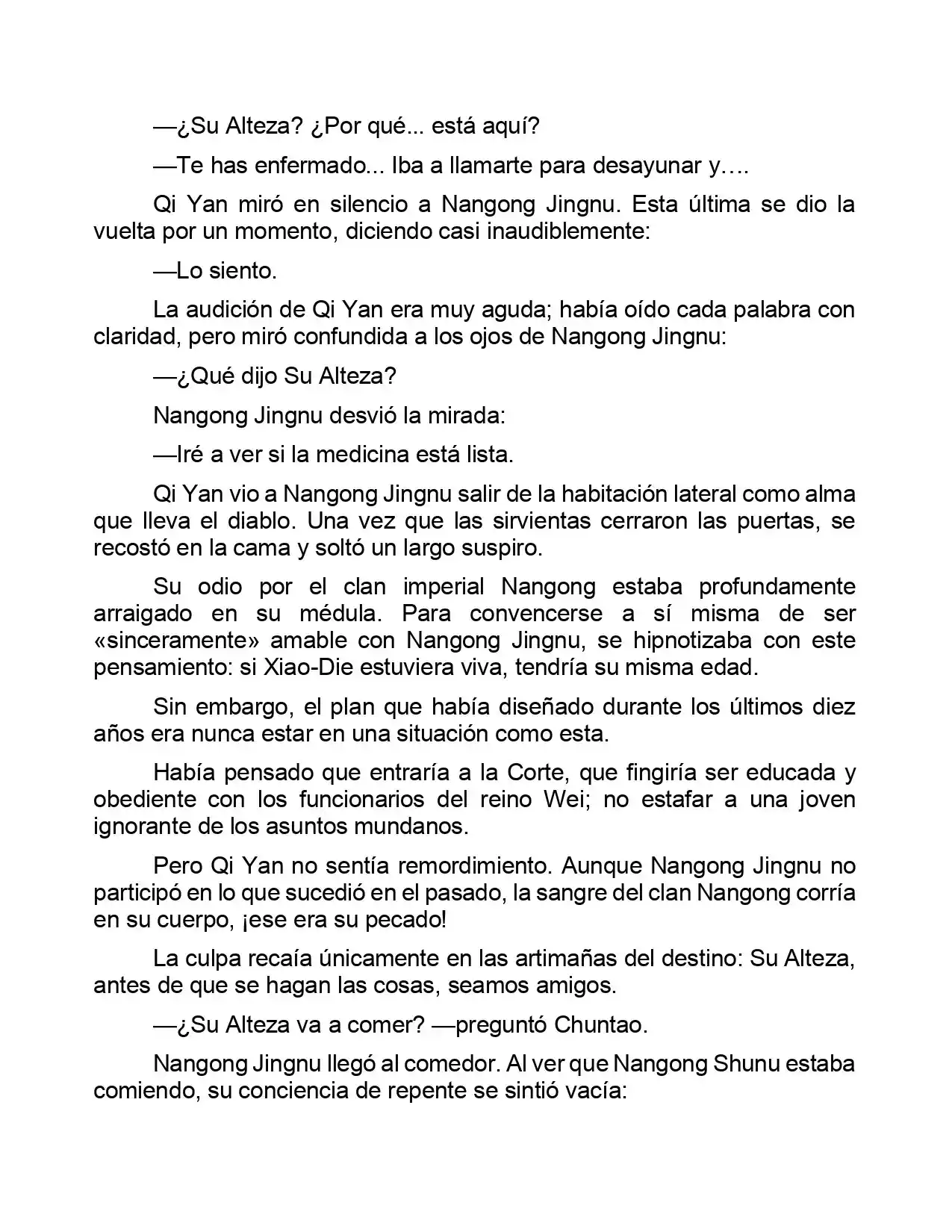 Jing Wei Qing Shang (Novela) - Capítulo 28 - Página 7 - LectorTMOo
